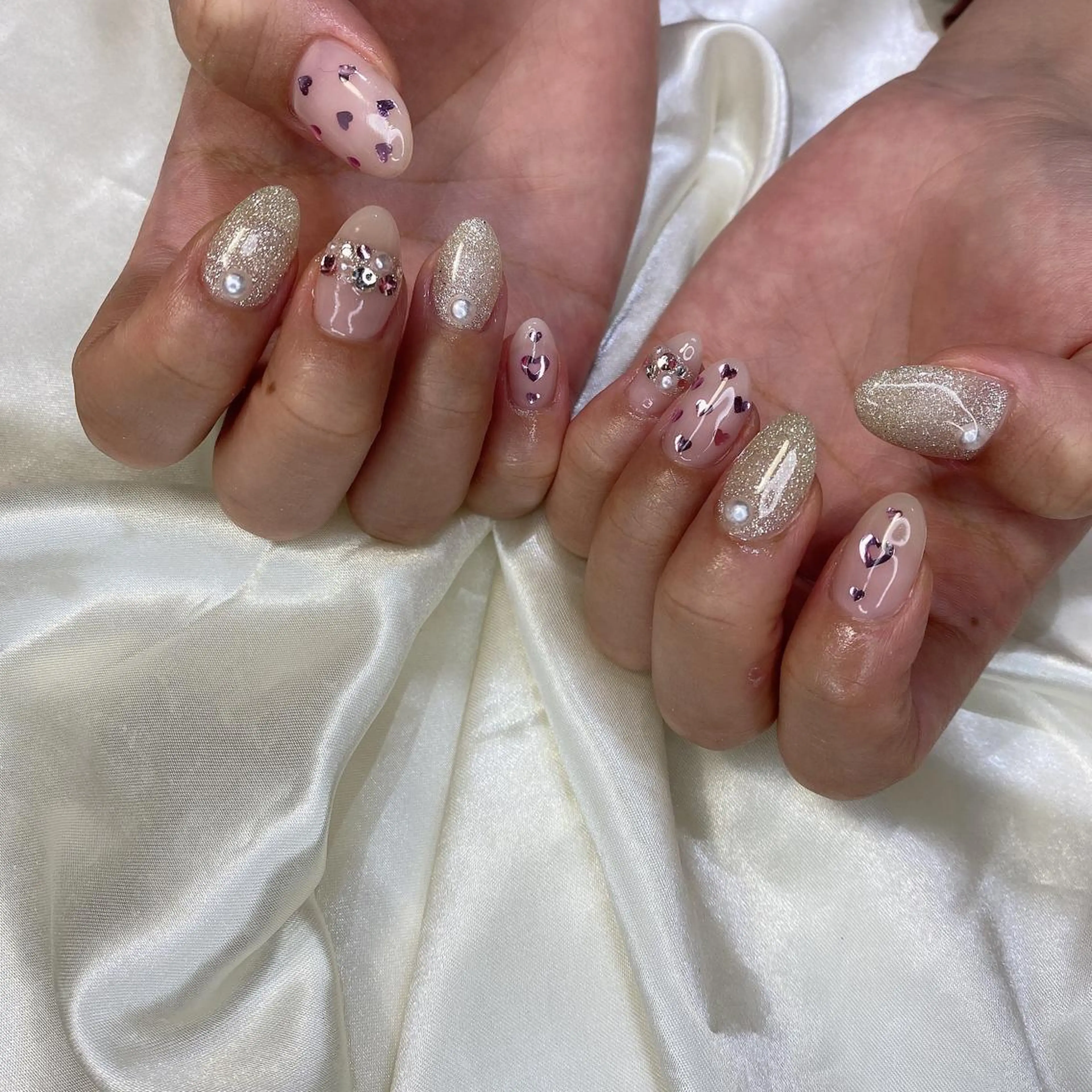 ネイル ハンドネイル 西岡 杏のネイルデザイン