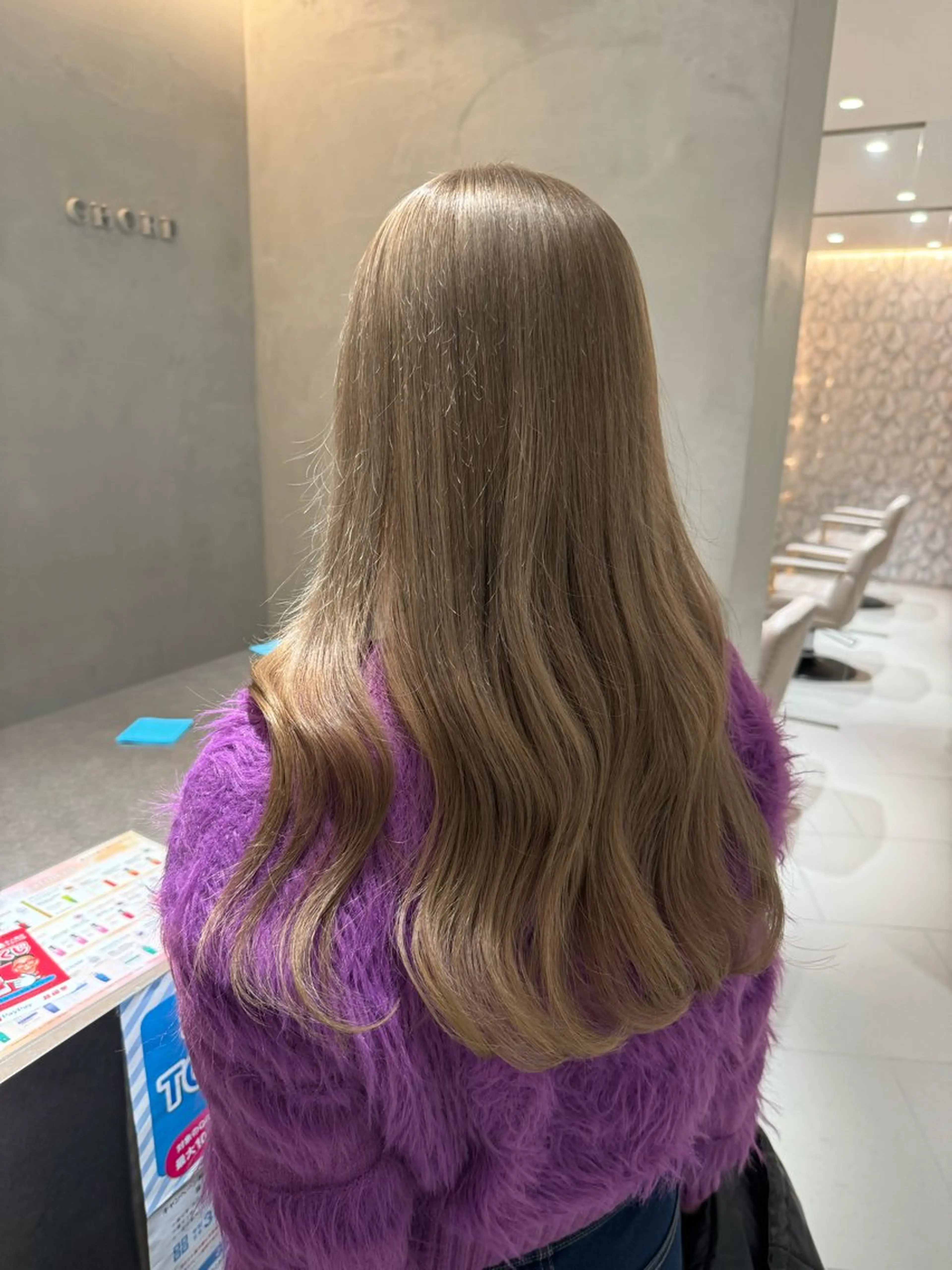 ロング ヘアカラー ✨🩵波多野 来実🩵✨のヘアスタイル