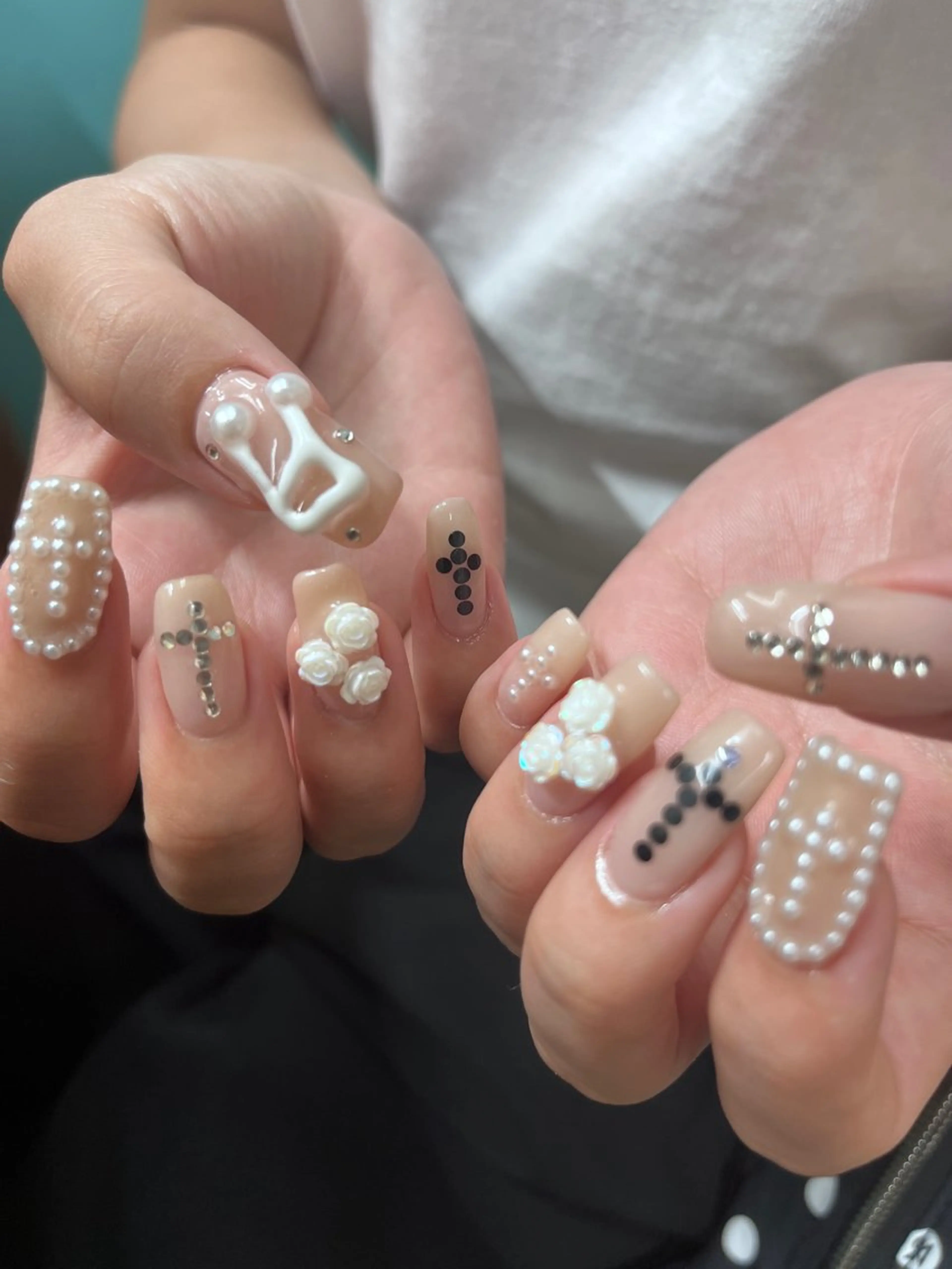 新規様限定・初回オフ無料〇 120分アート放題₍˄•༝•˄₎◞✩︎持ち込み◎3Dパーツご相談ください💌の写真