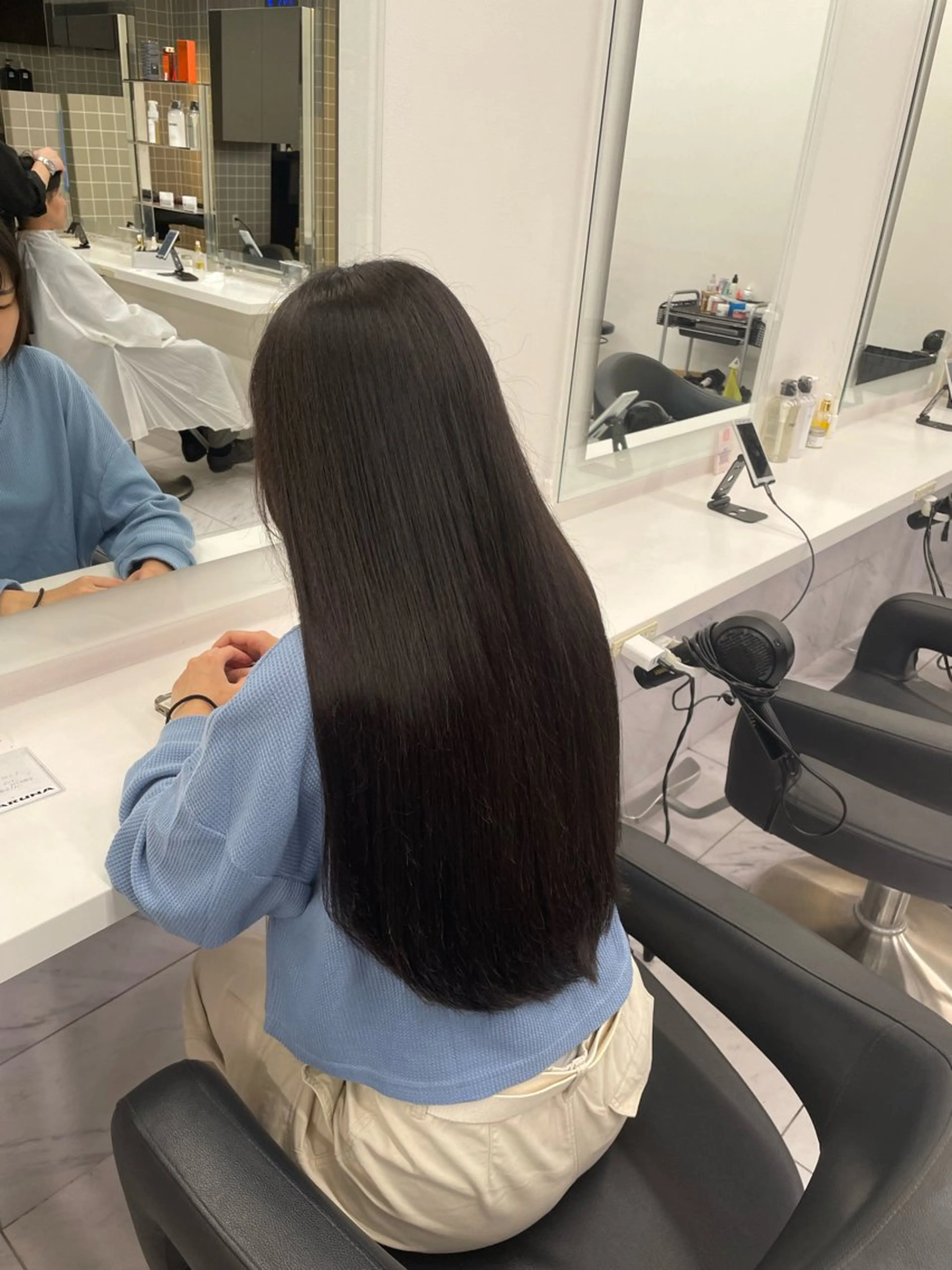 ロング カラー ヘアアレンジ ヘアカラー トリートメント ヘアセット 💗横浜美容室 💗HARUNAのヘアスタイル