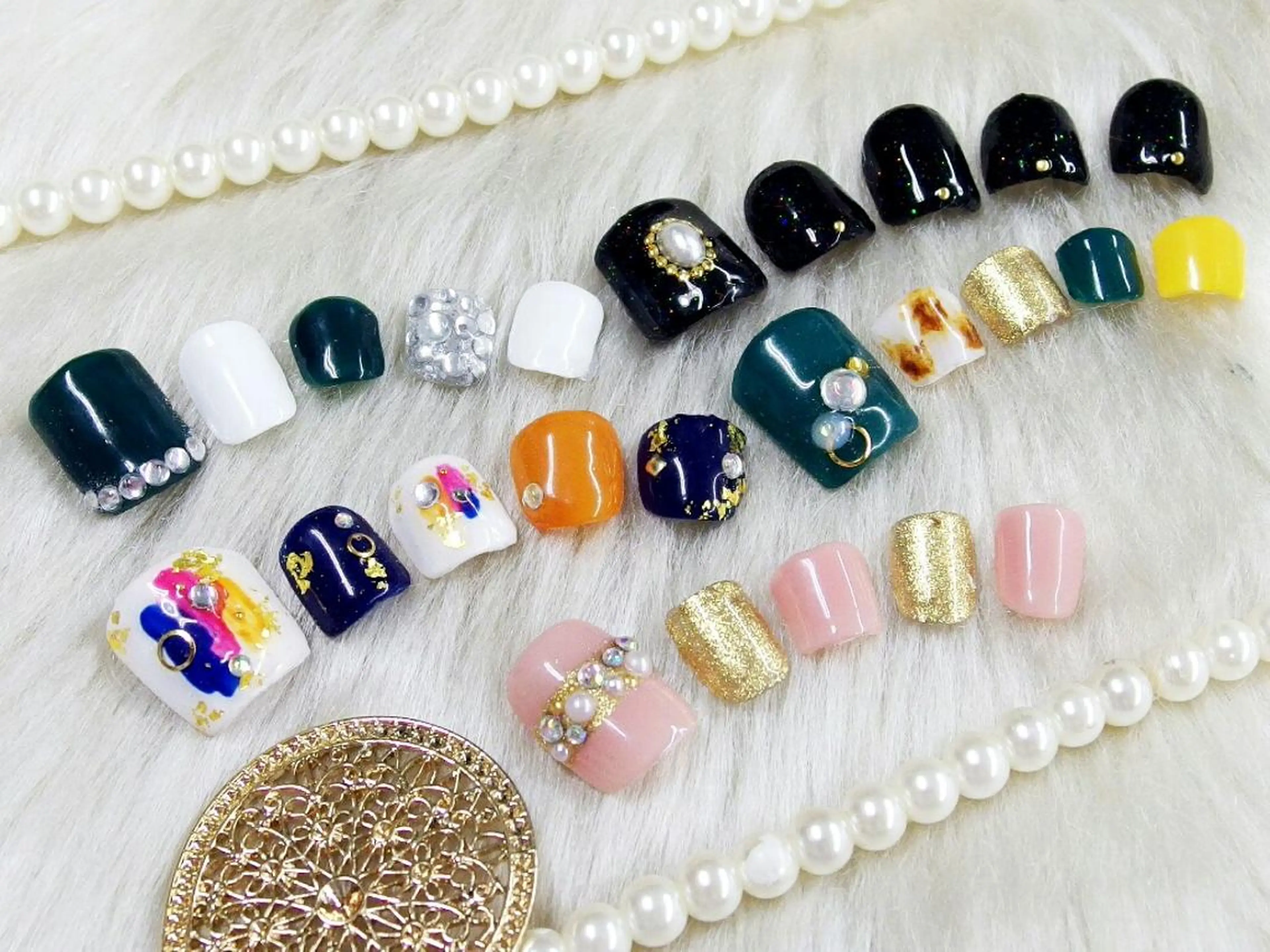 ネイル 持ち込み スカルプネイル ティーエヌ 金山駅東口店のネイルデザイン