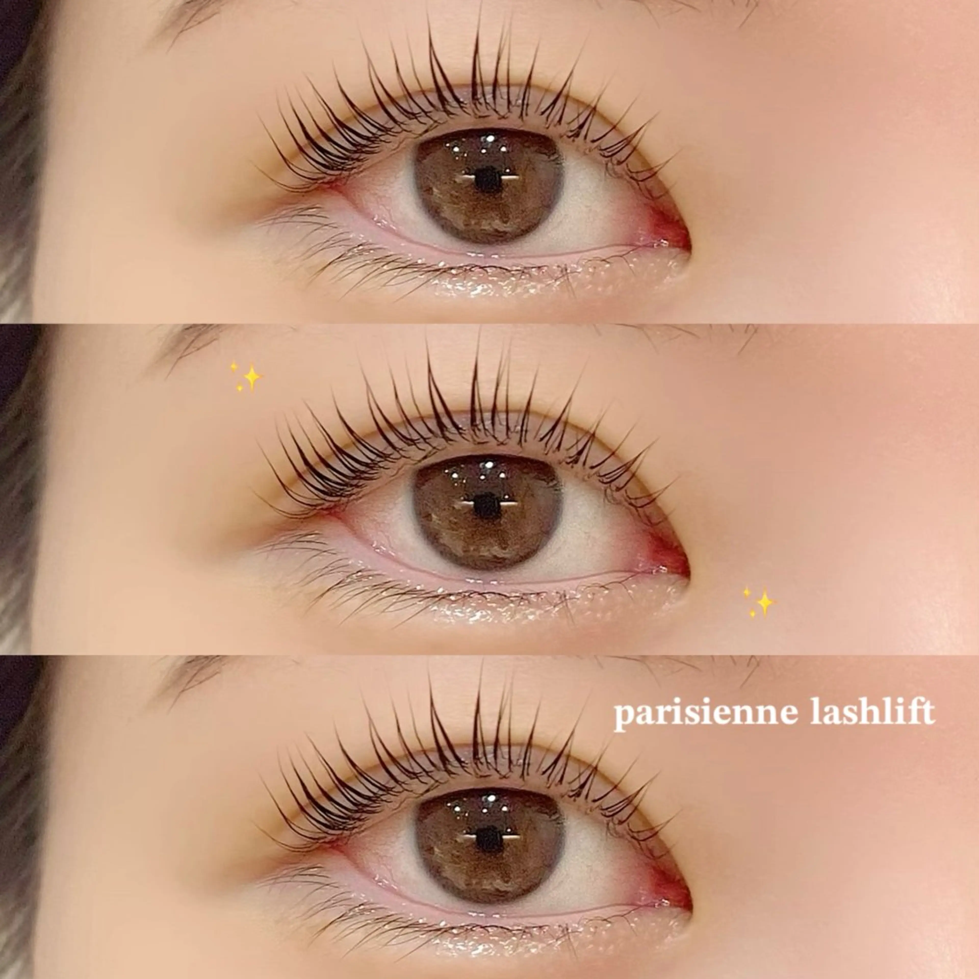 ✨平日限定✨3stepトリートメント＋まつ毛シャンプー付きパリジェンヌラッシュリフト｜オフ無料の写真