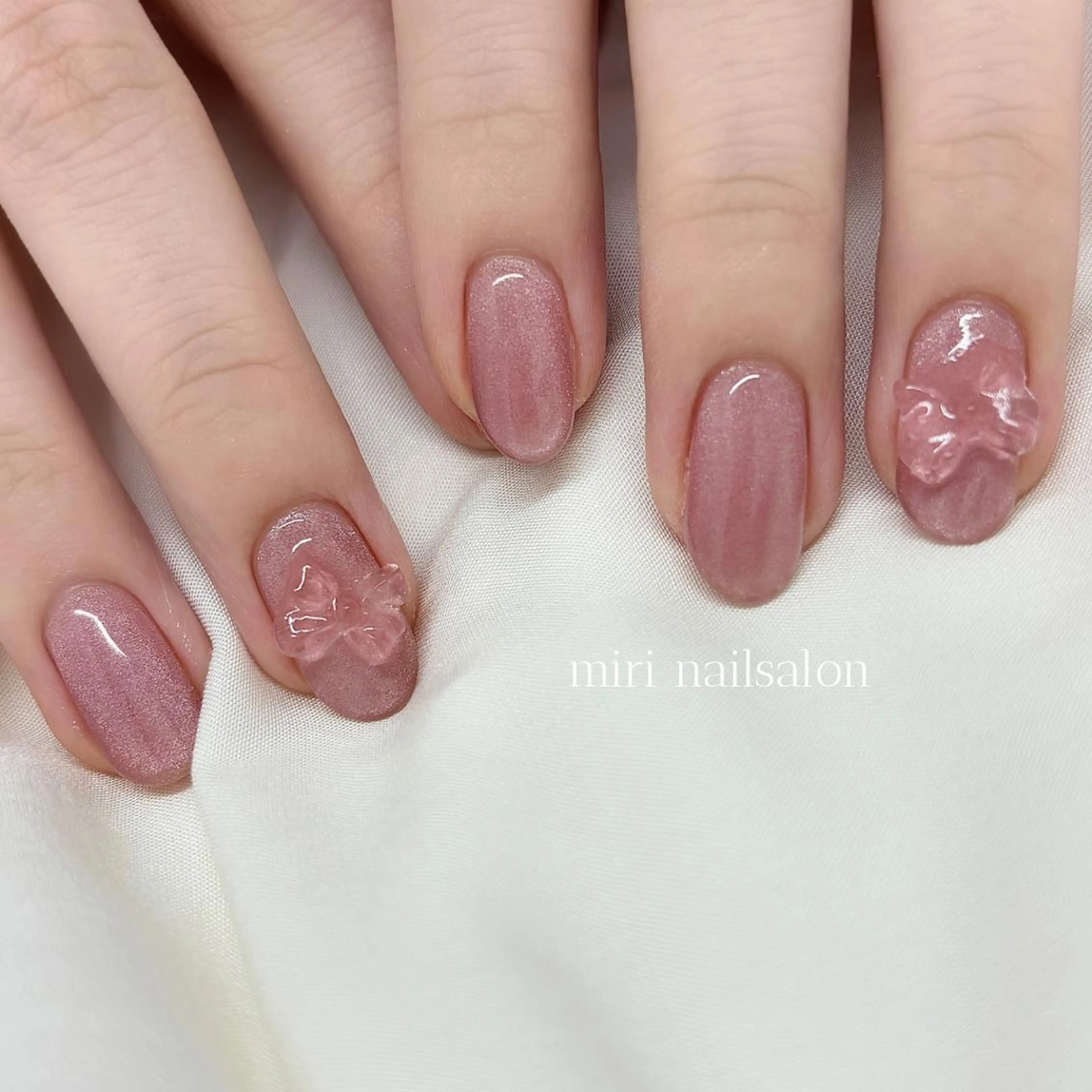 ネイル 新宿代々木/韓国系 ワンホン/aya🫧のネイルデザイン