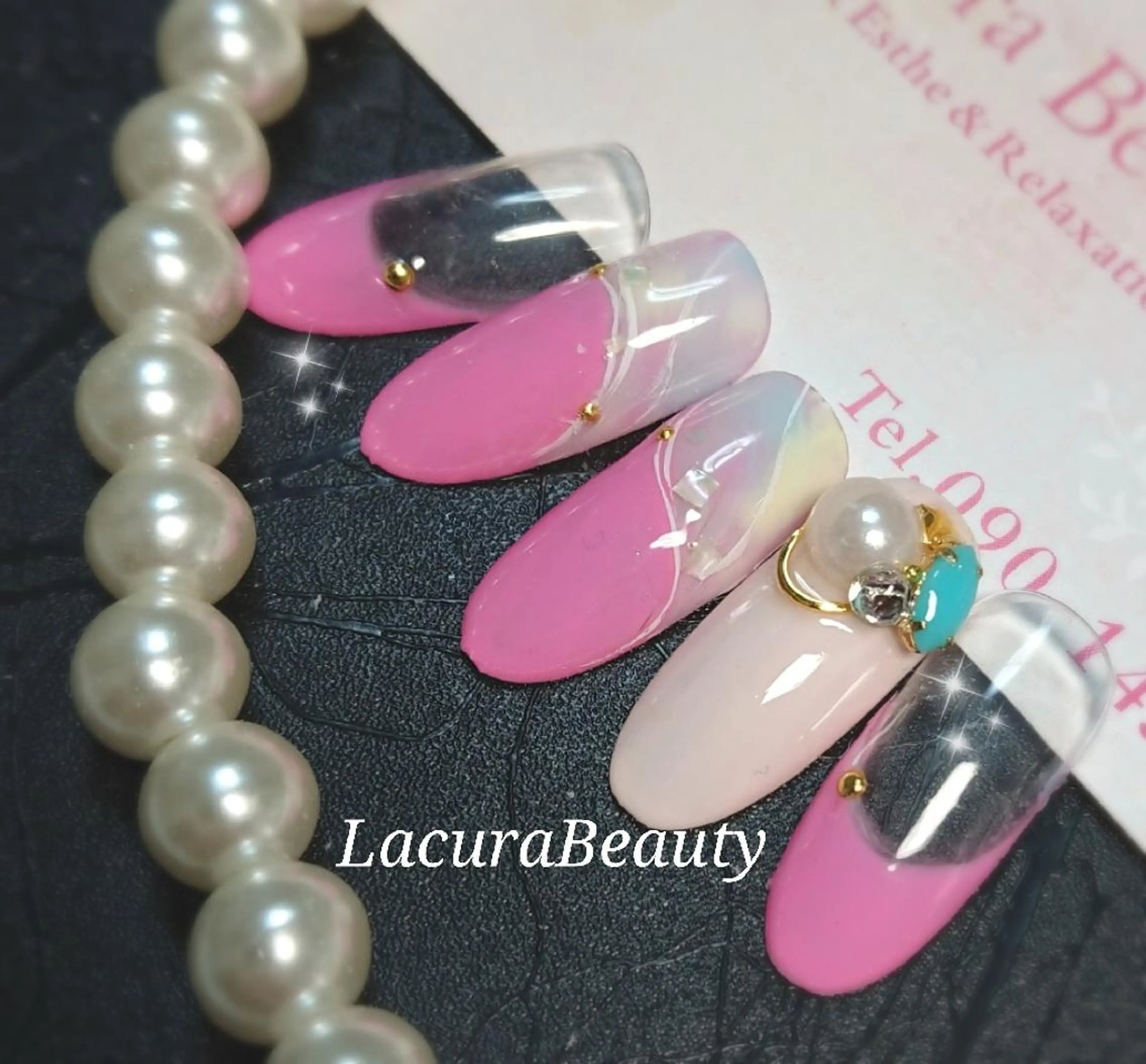 ネイル 春ネイル 小顔と腸の専門店 ラクーラビューティのエステ・リラクイメージ