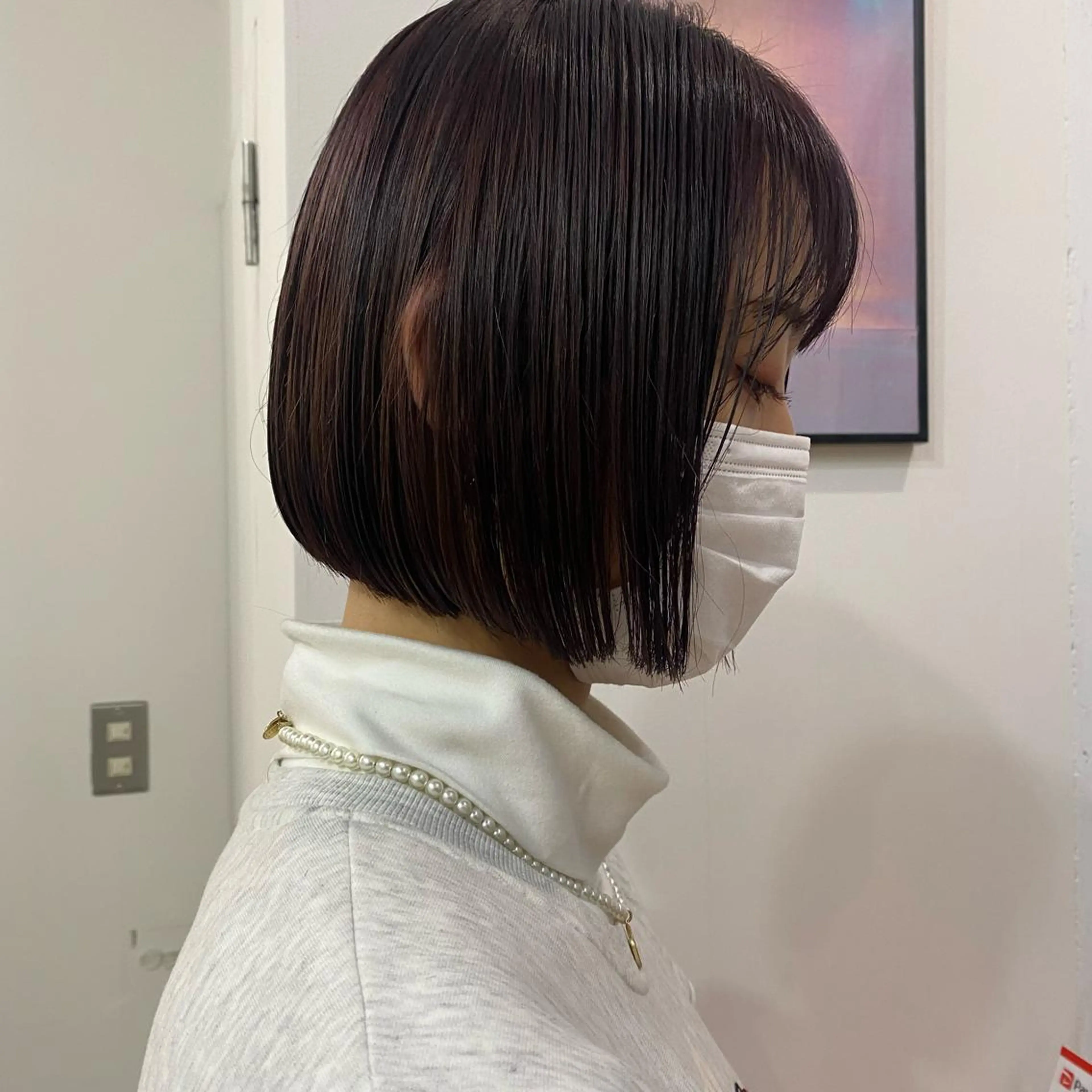 ショート カラー 🪭risa 暖色/レイヤー🪭のヘアスタイル