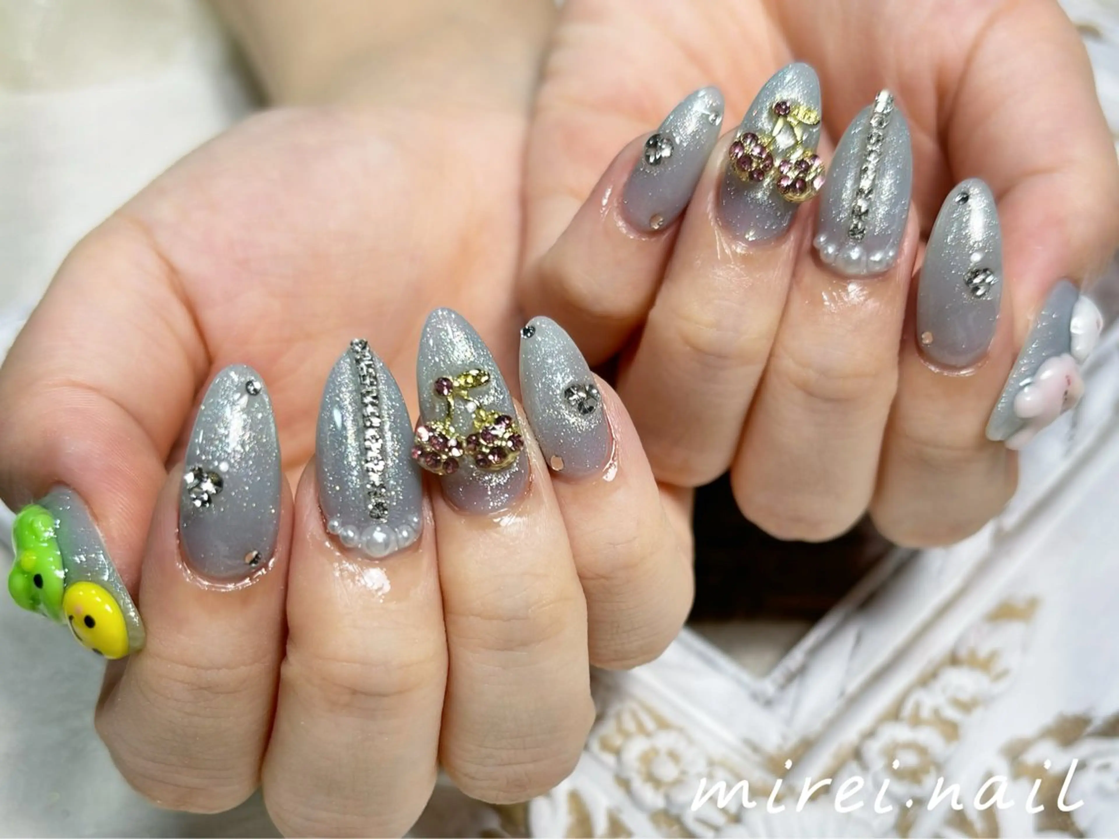 ネイル mirei‘nail所属・jade.vase ミレイのネイルデザイン