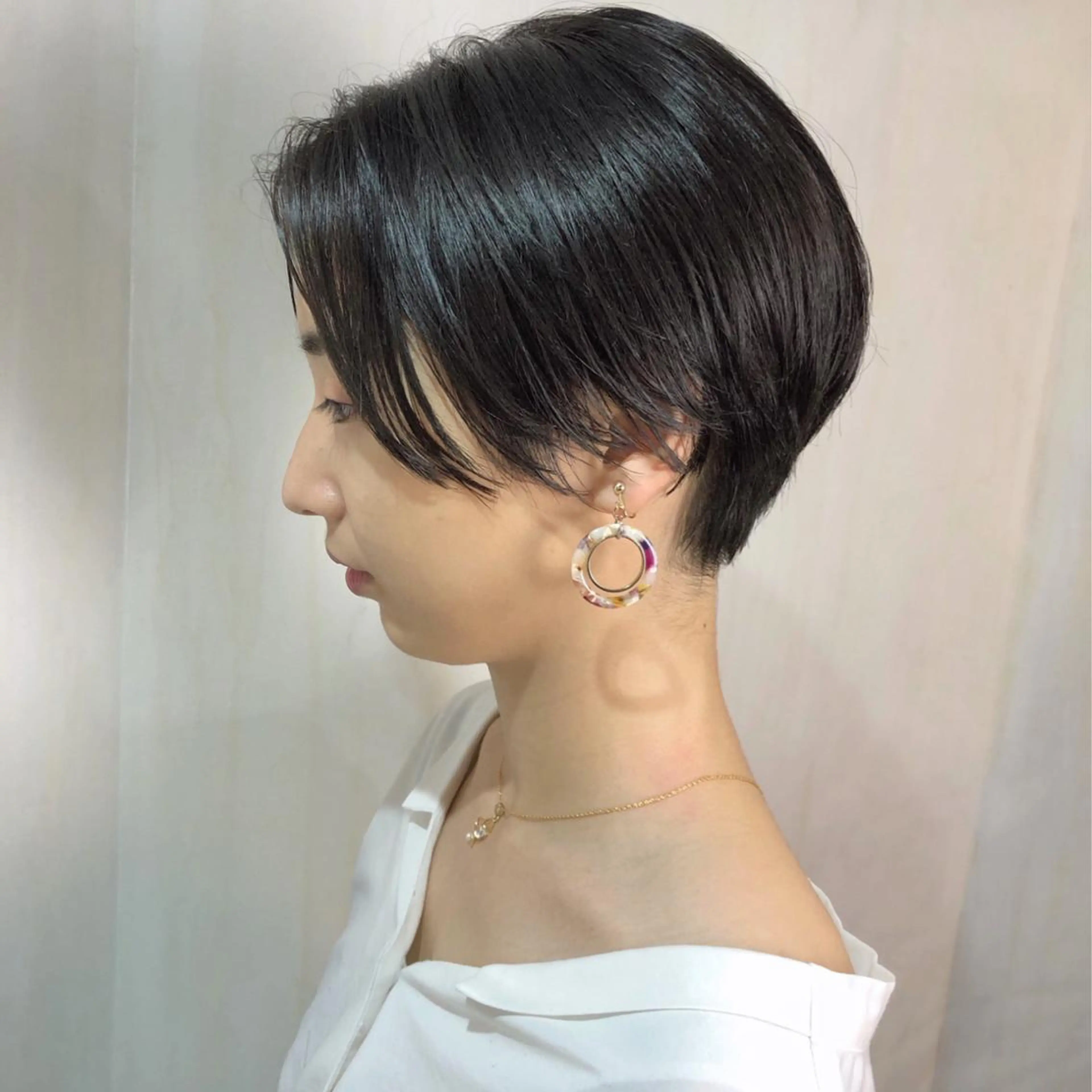 ショート カラー パーマ カット 縮毛矯正 トリートメント ✨韓国風カット/艶髪 カラー✨yumeのヘアスタイル