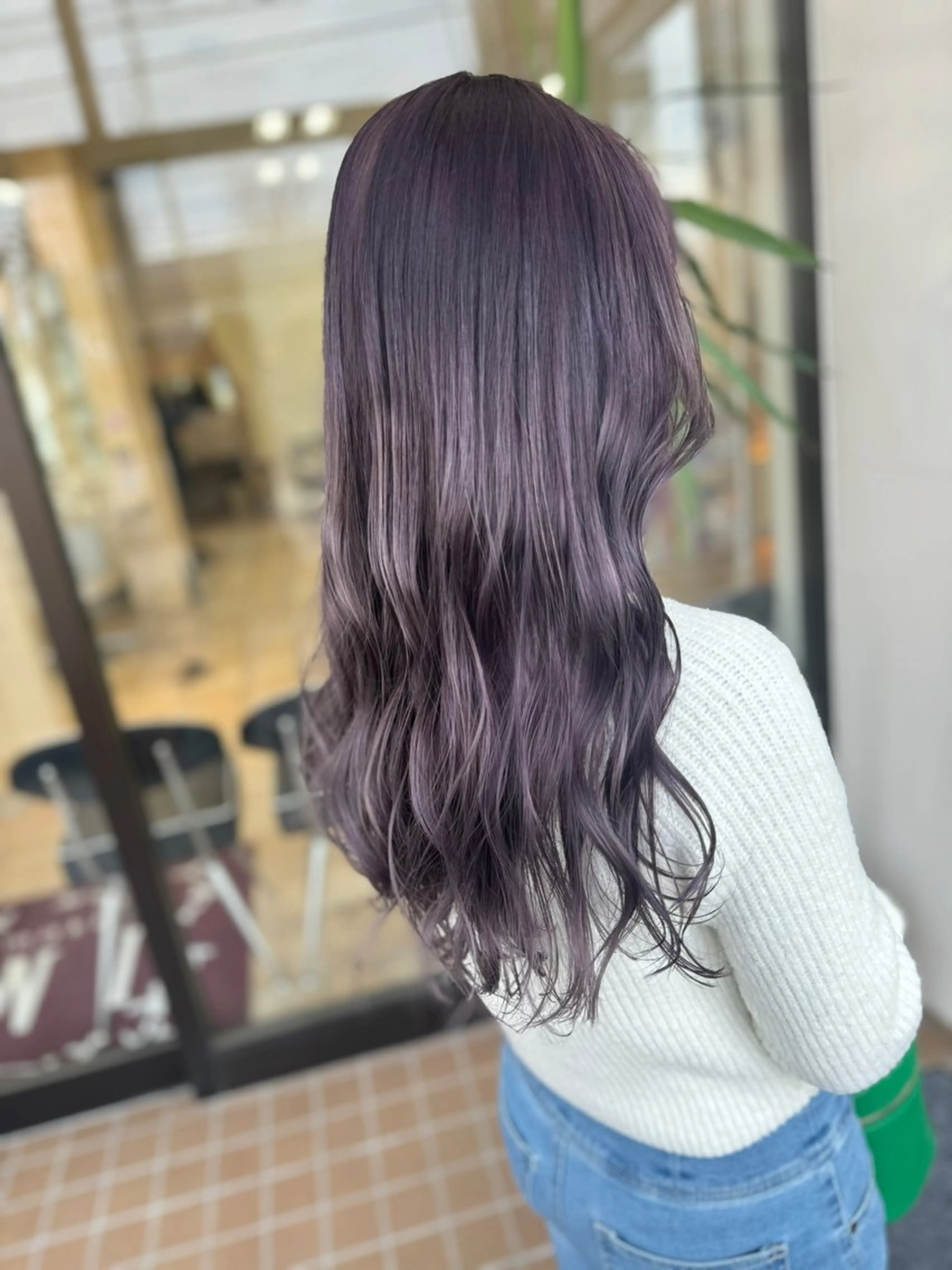 ロング ヘアカラー トリートメント 🇰🇷韓国風顔周り NANAMI🇰🇷のヘアスタイル