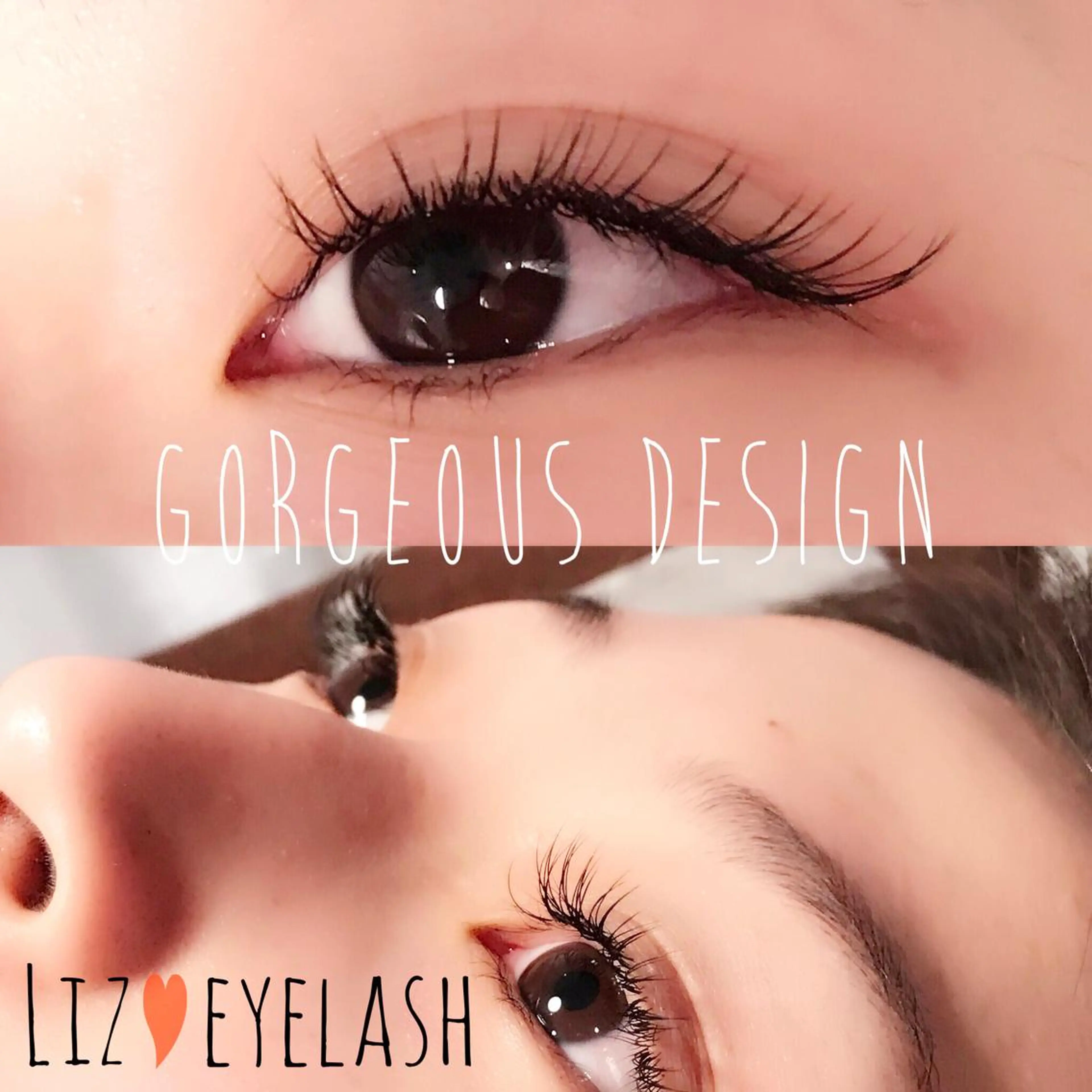 マツエク・マツパ Cカール 目尻長め ナチュラル マツエク nashira -ナシラ- 恵比寿のマツエク・マツパデザイン