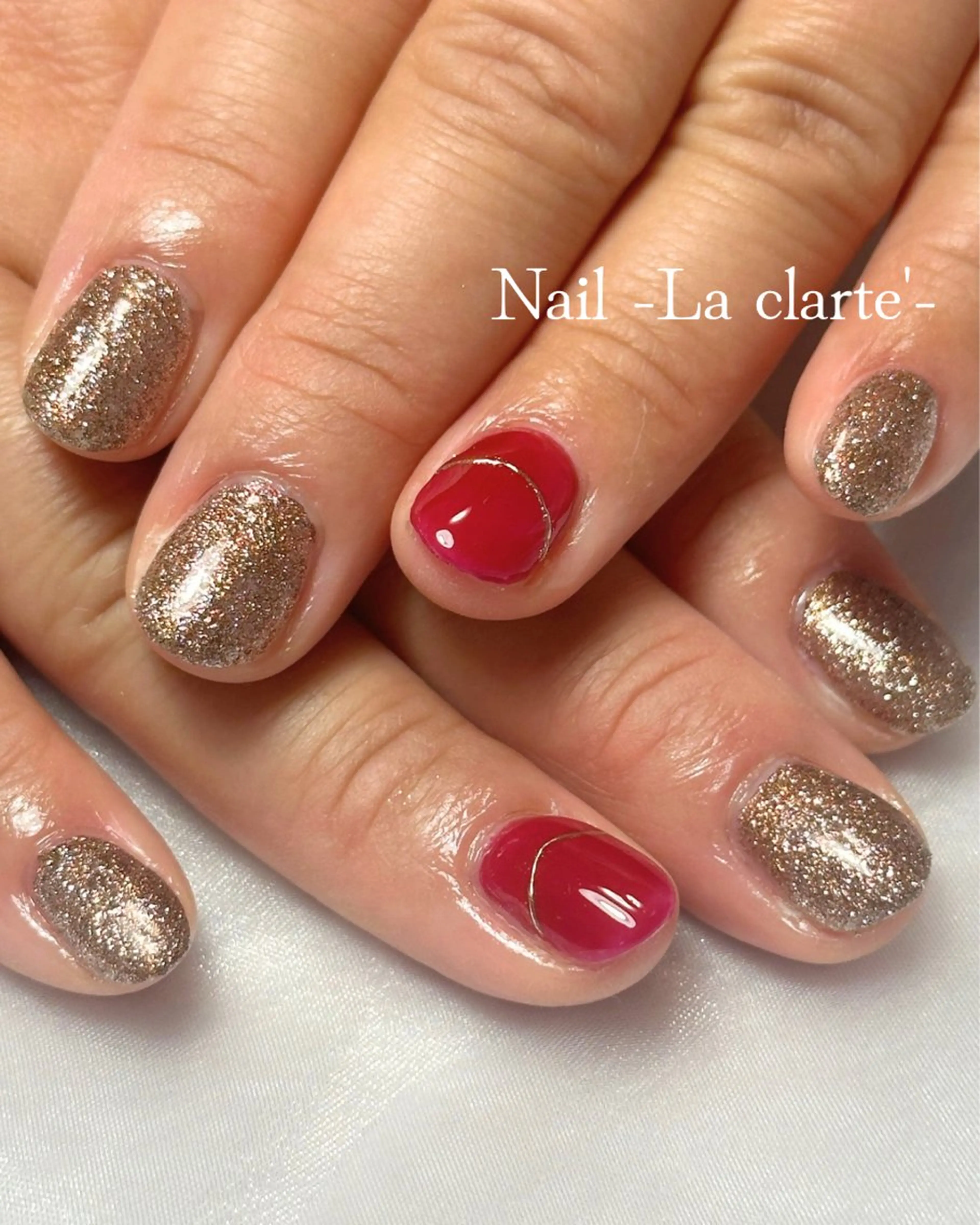 ネイル アートネイル ワンカラーネイル NAIL-LA CLARTE所属・Jr.鈴木- La clarte-のネイルデザイン