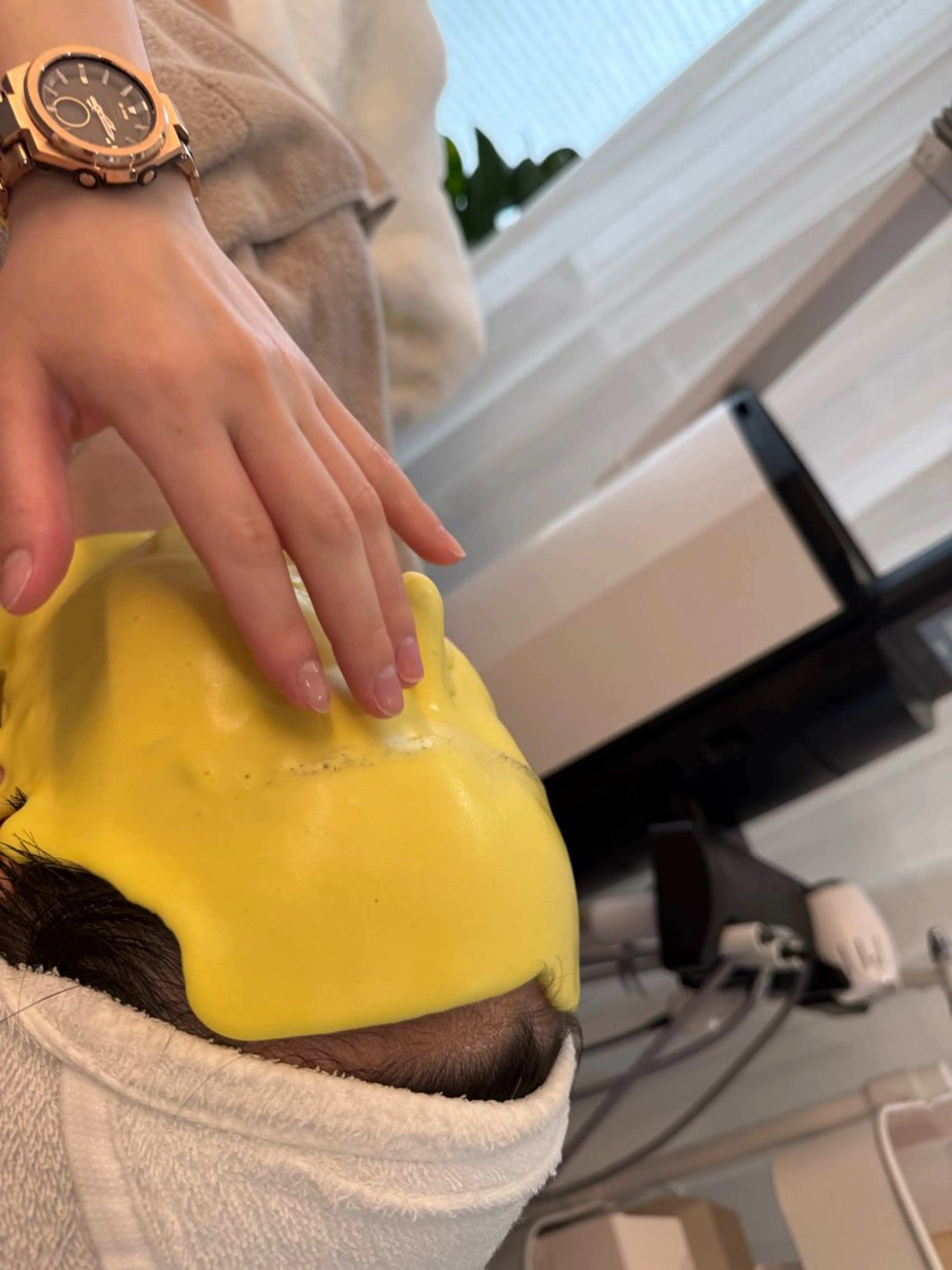 【ゴワつき＆お疲れ肌】カラフル生パック💛くすみゴワつきサヨウナラ！ようこそ透明感✨エステの写真