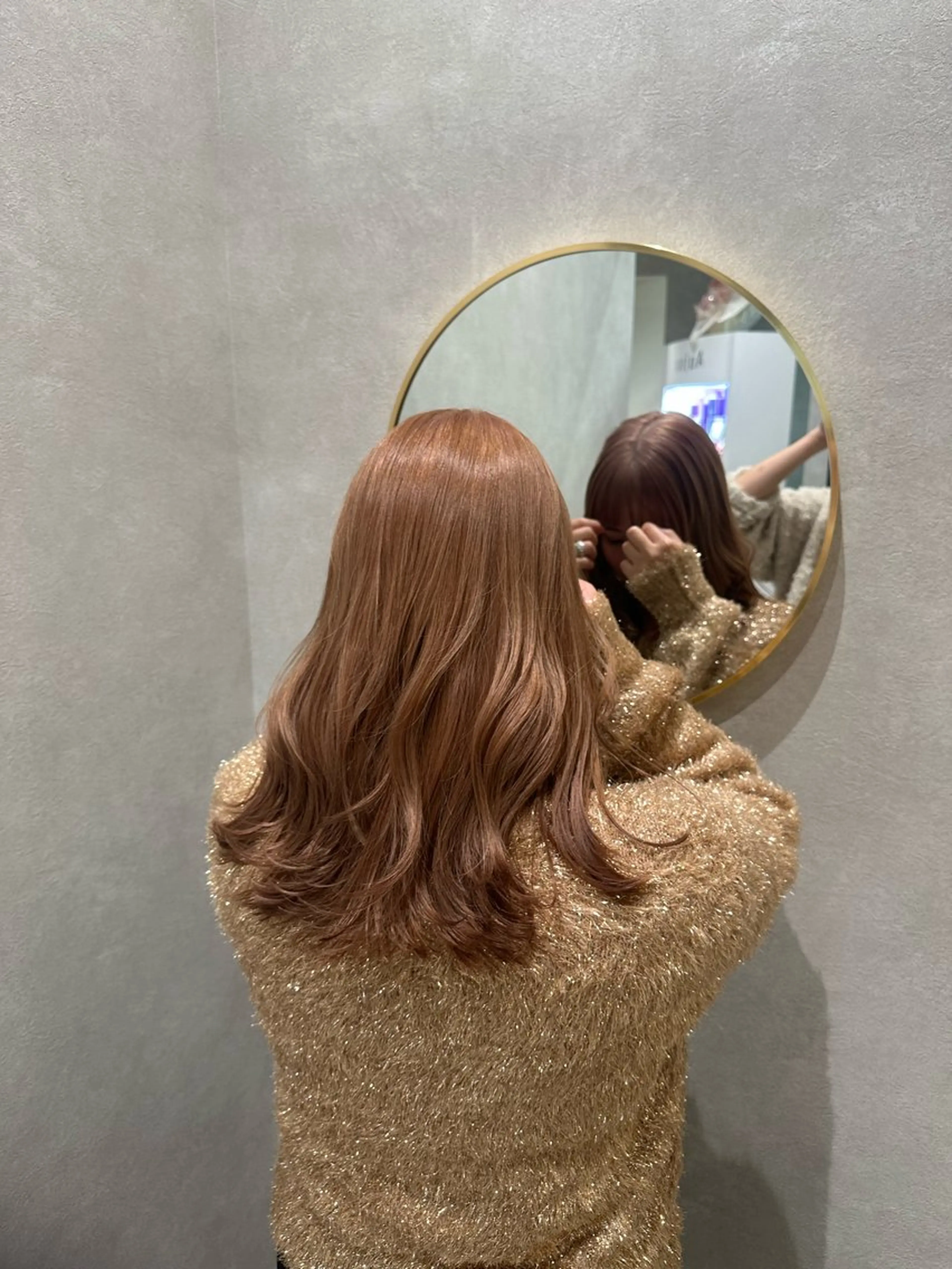 ミディアム カラー カット ヘアカラー regalo 森重ユウのヘアスタイル