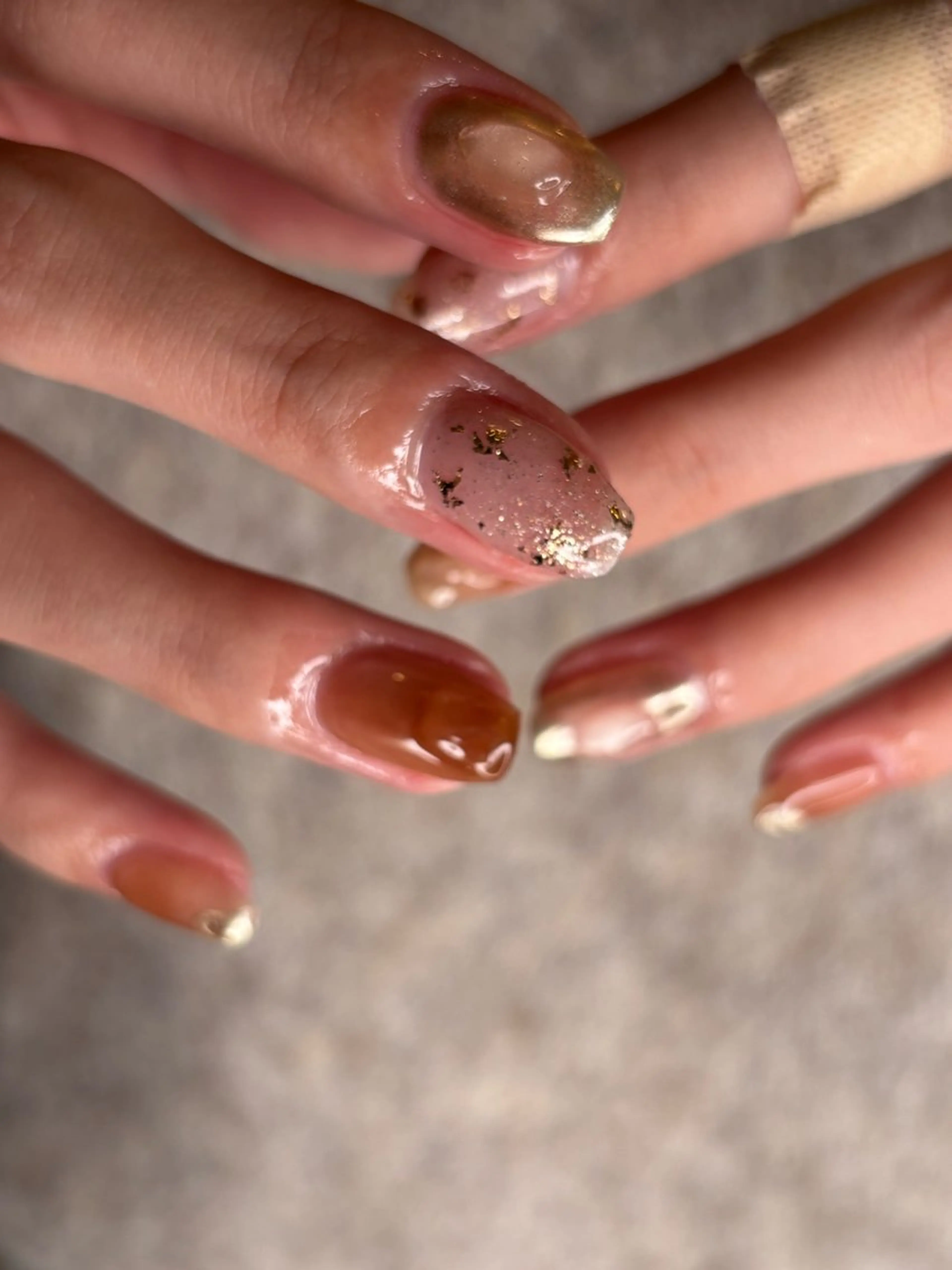 ネイル ハンドネイル moi nail ˙⋆.˚のネイルデザイン