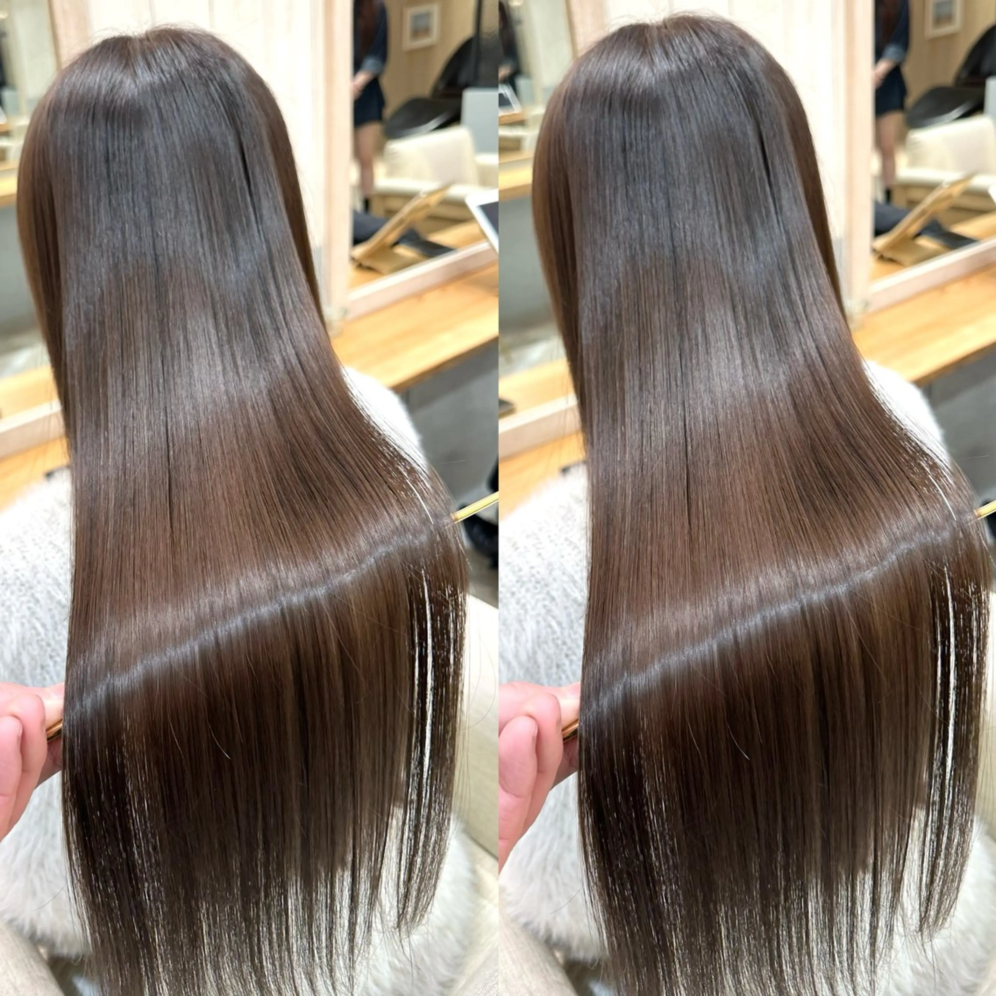 ロング 縮毛矯正 縮毛矯正 トリートメント 韓国/ワンホン/新宿 /Rumiのヘアスタイル