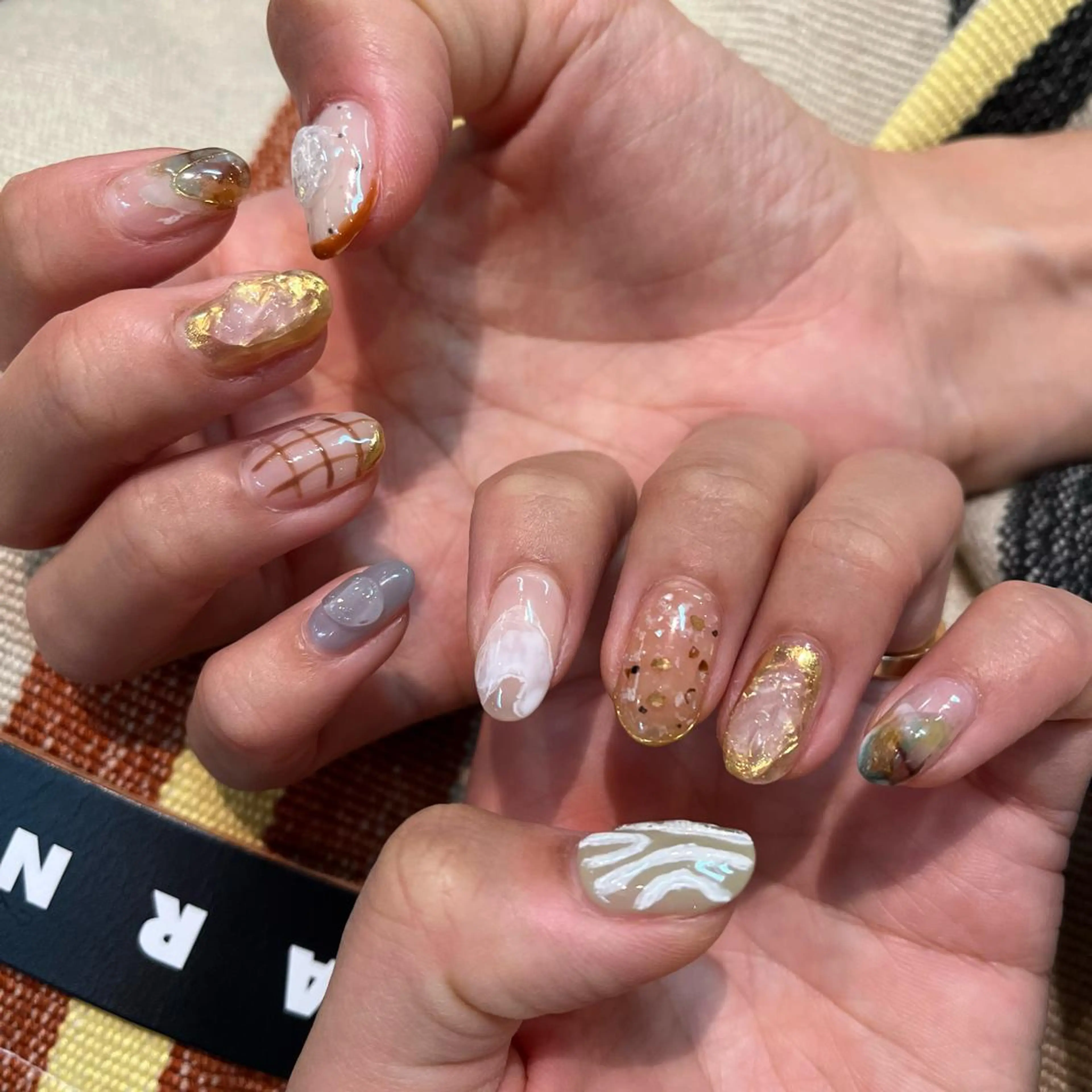 ネイル ニュアンスネイル 菊地 美沙斗のネイルデザイン