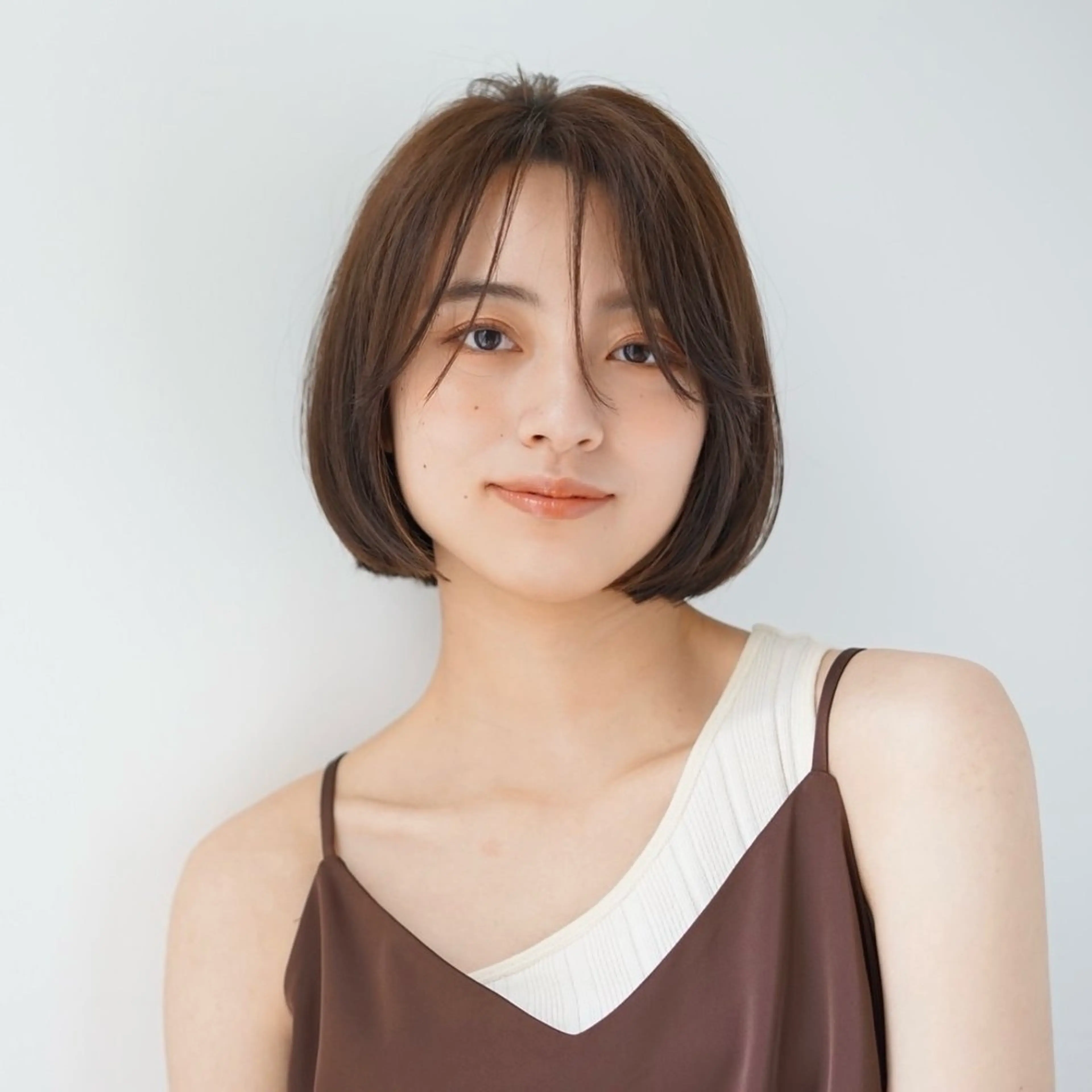 ショート カラー 切りっぱなしボブ ボブ 似合わせカット カット 髪質改善ストレート✨ パーマヘア✨YUKIのヘアスタイル