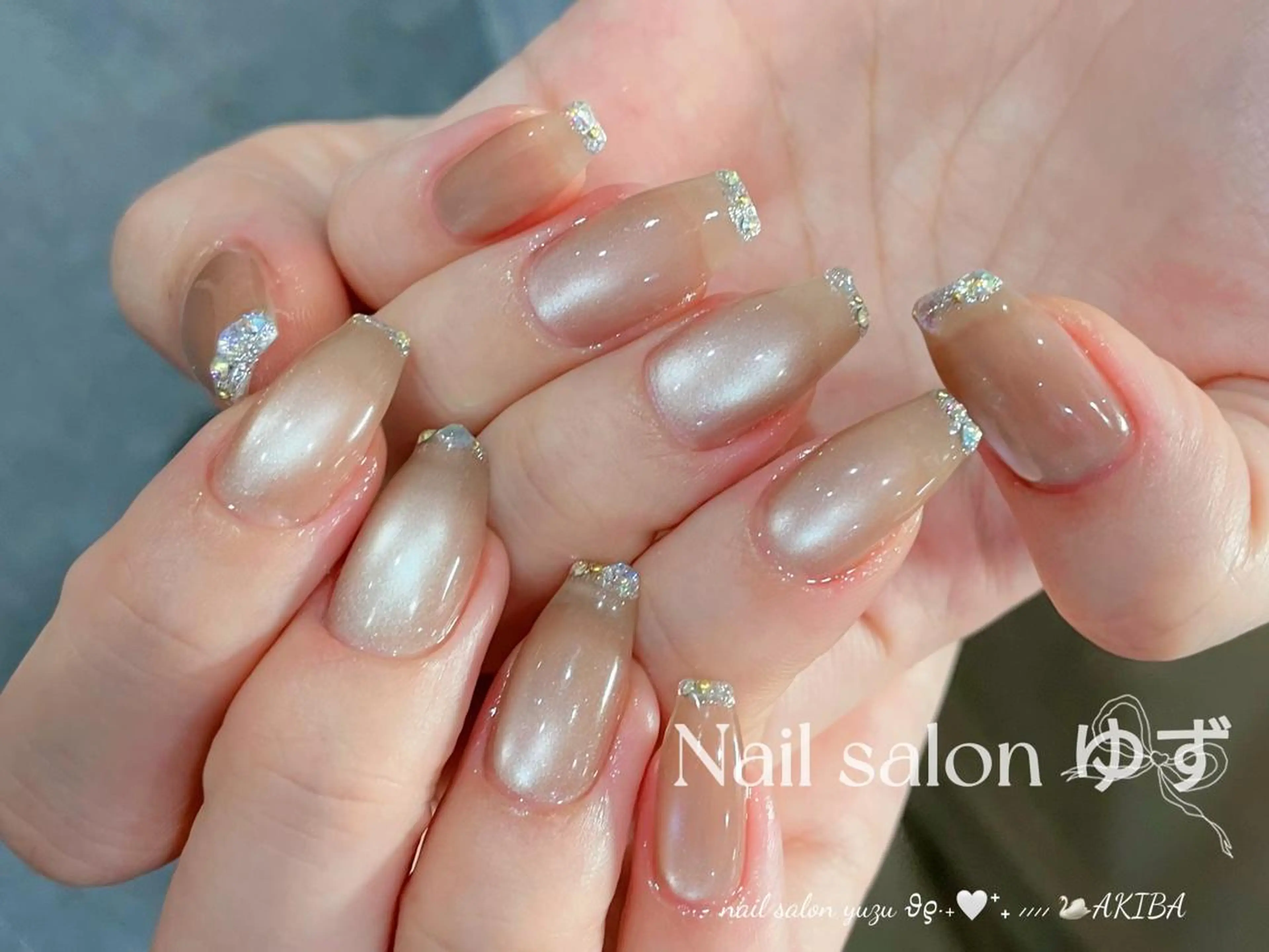 ネイル ハンドネイル MAKI💚💚💚 秋葉原.のネイルデザイン