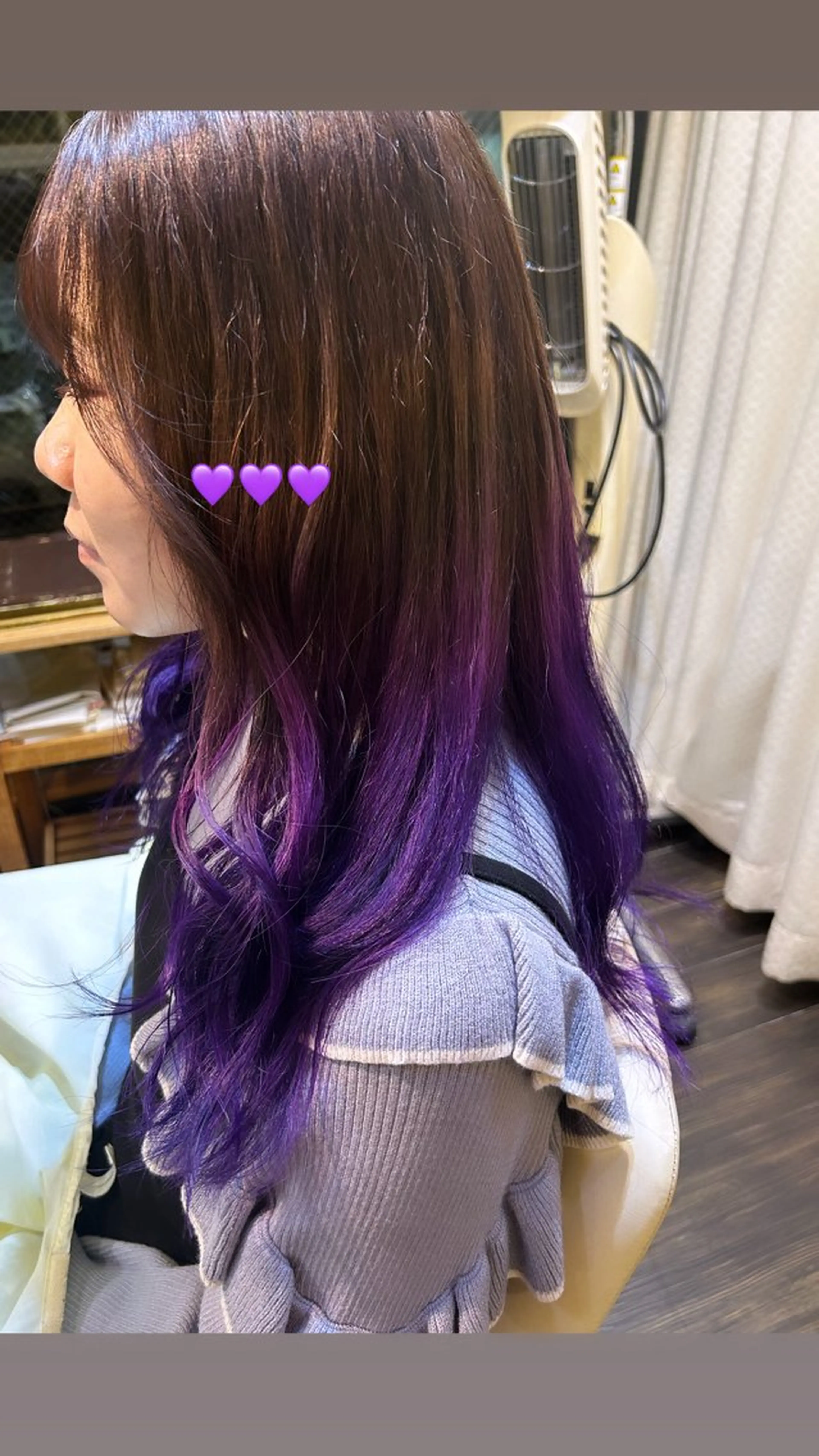 ロング カラー ヘアカラー トリートメント ヘアセット DiMPlE  ディンプル所属・🌸スタイリスト 山浦美恵のヘアスタイル