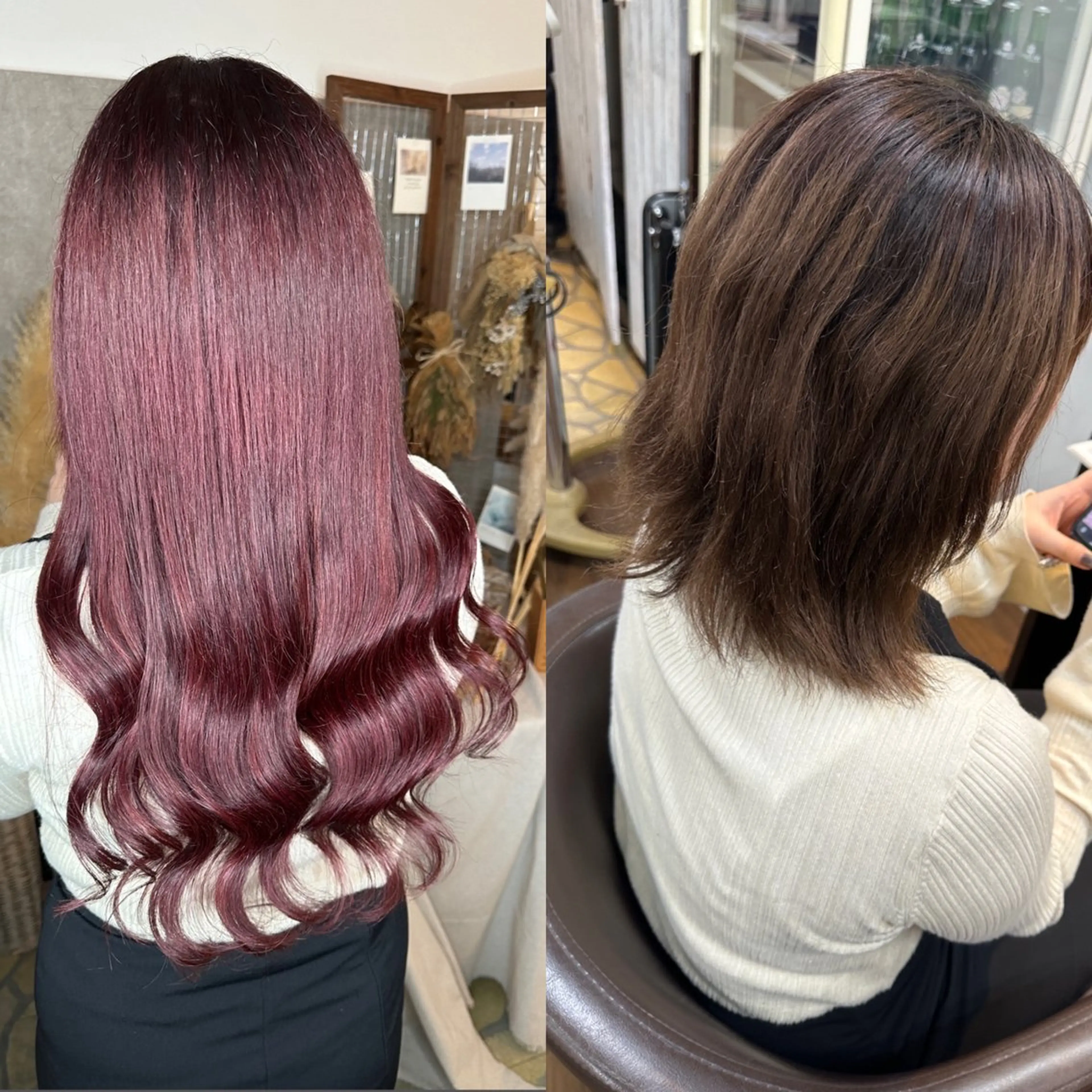 全体ワンカラー+最高級シールエクステ80本💇‍♀️ 【所要時間3.5時間】長さヘソ上の写真