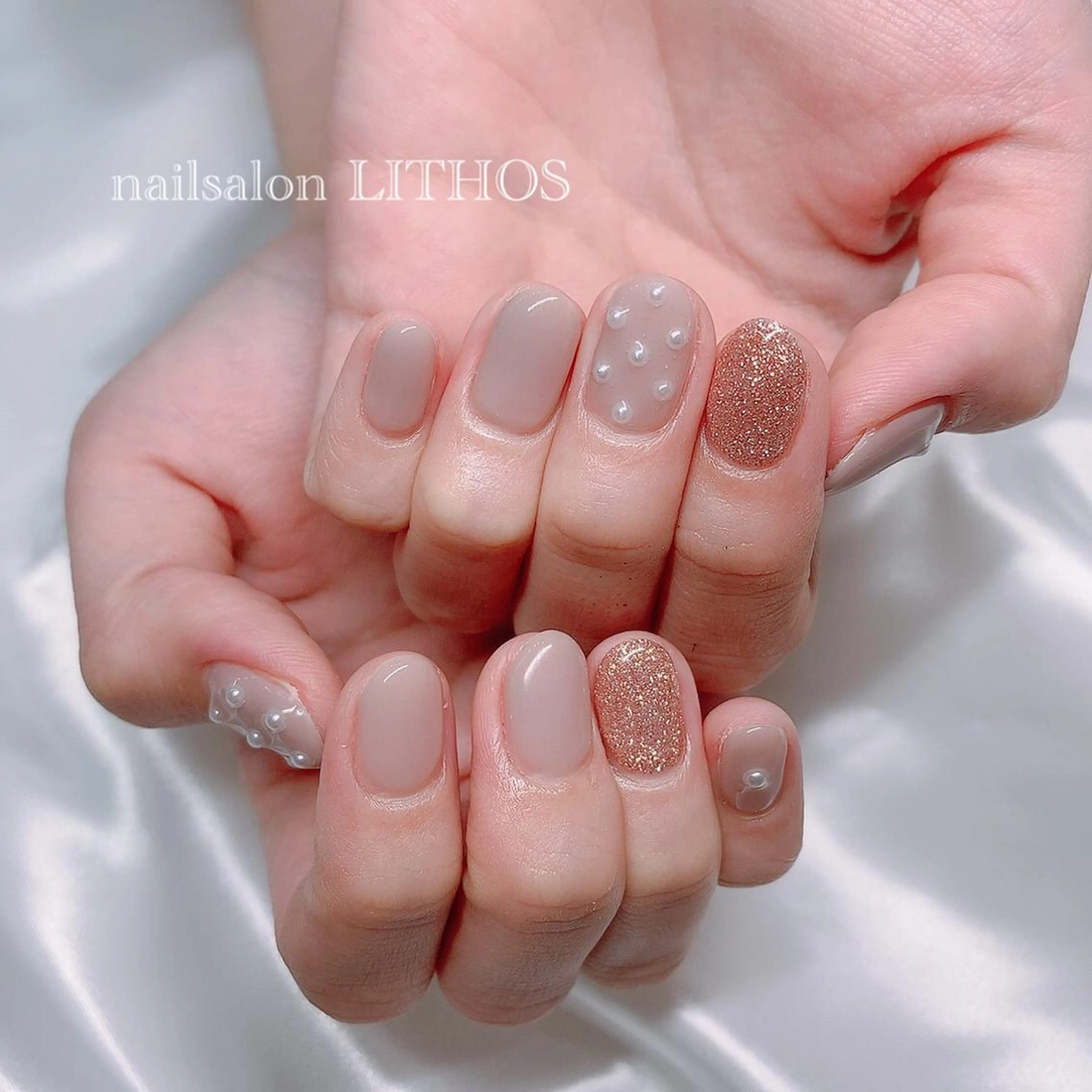 ネイル ハンドネイル nailsalon Lithos所属・nailsalon Recontreのネイルデザイン