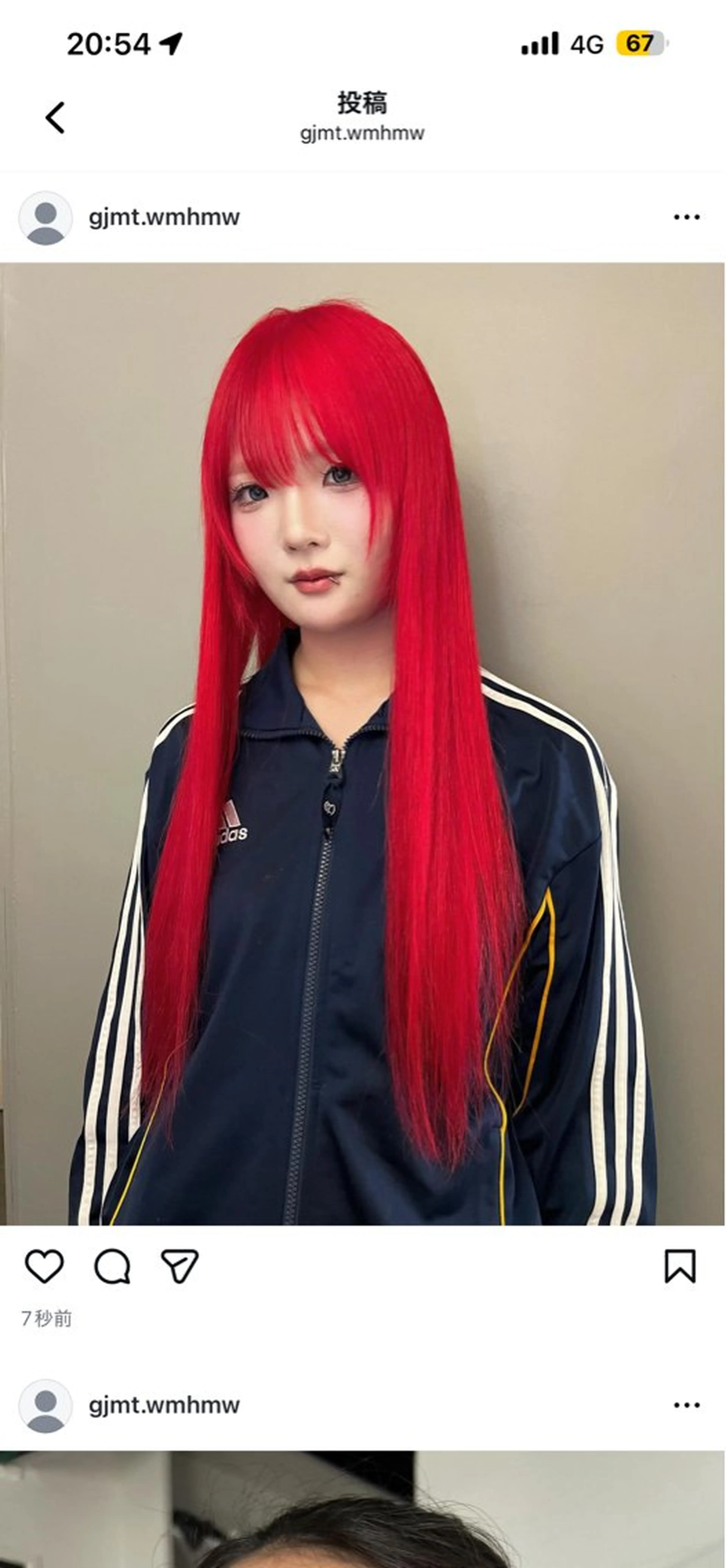 ロング カラー カット ヘアカラー haco＋所属・圧倒的デザイン力 店長🎨RENAのヘアスタイル