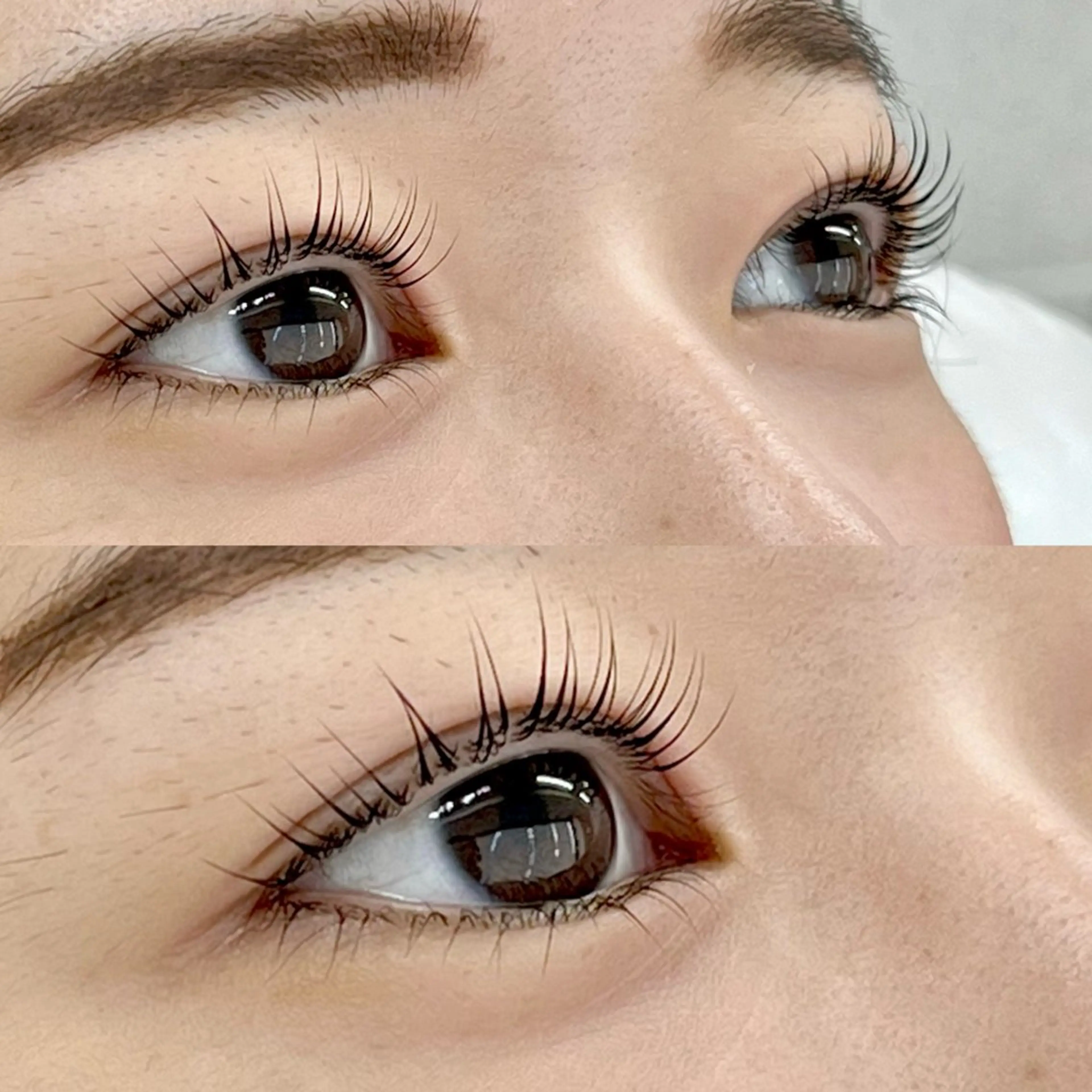 マツエク・マツパ 下まつげエクステ 一重×まつ毛パーマ Chihiro🕊️ 韓国パーマ/眉毛のマツエク・マツパデザイン