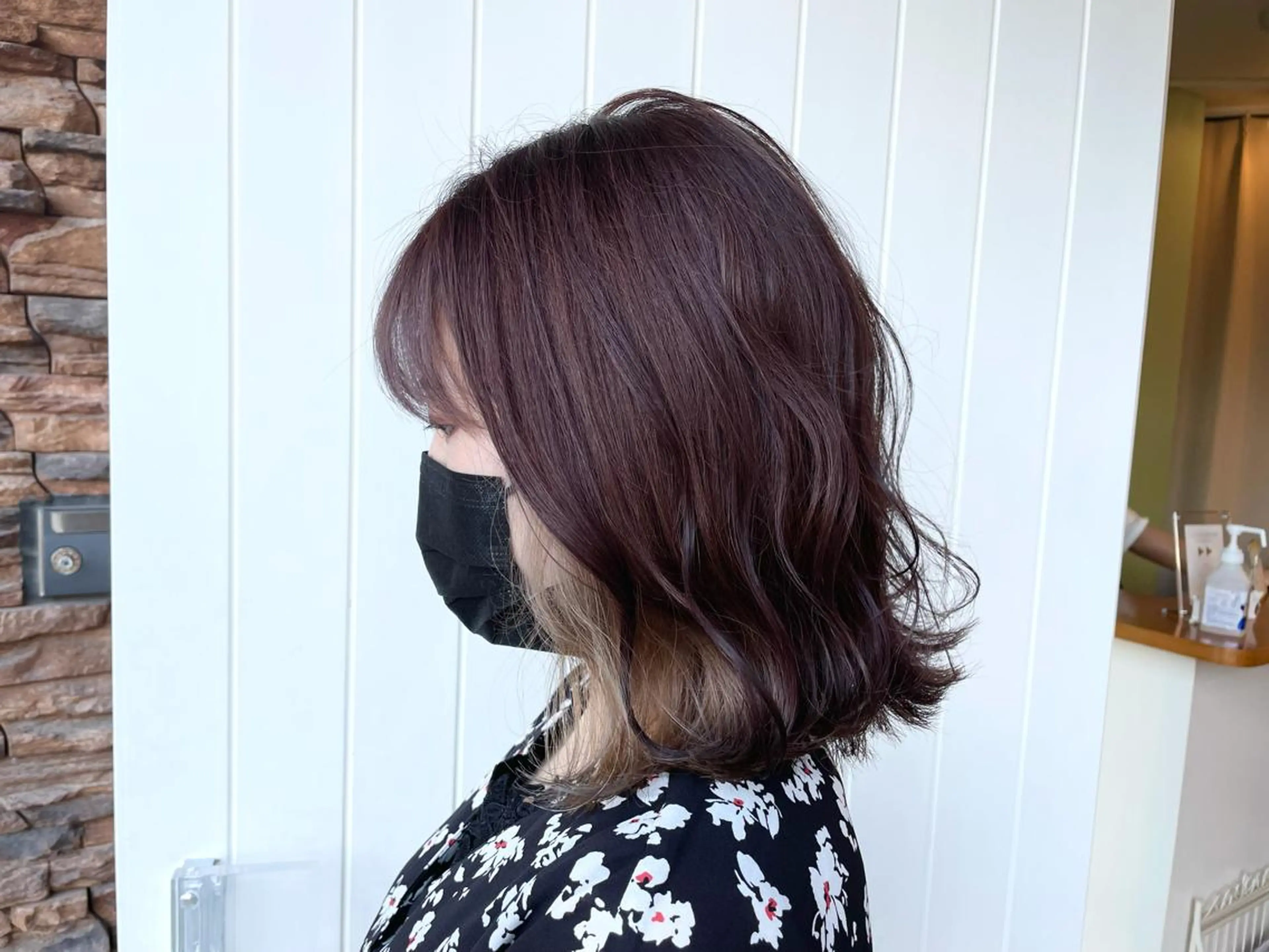 ミディアム カラー 髪質改善✨️透明感カ ラー✧*。山下さいみのヘアスタイル