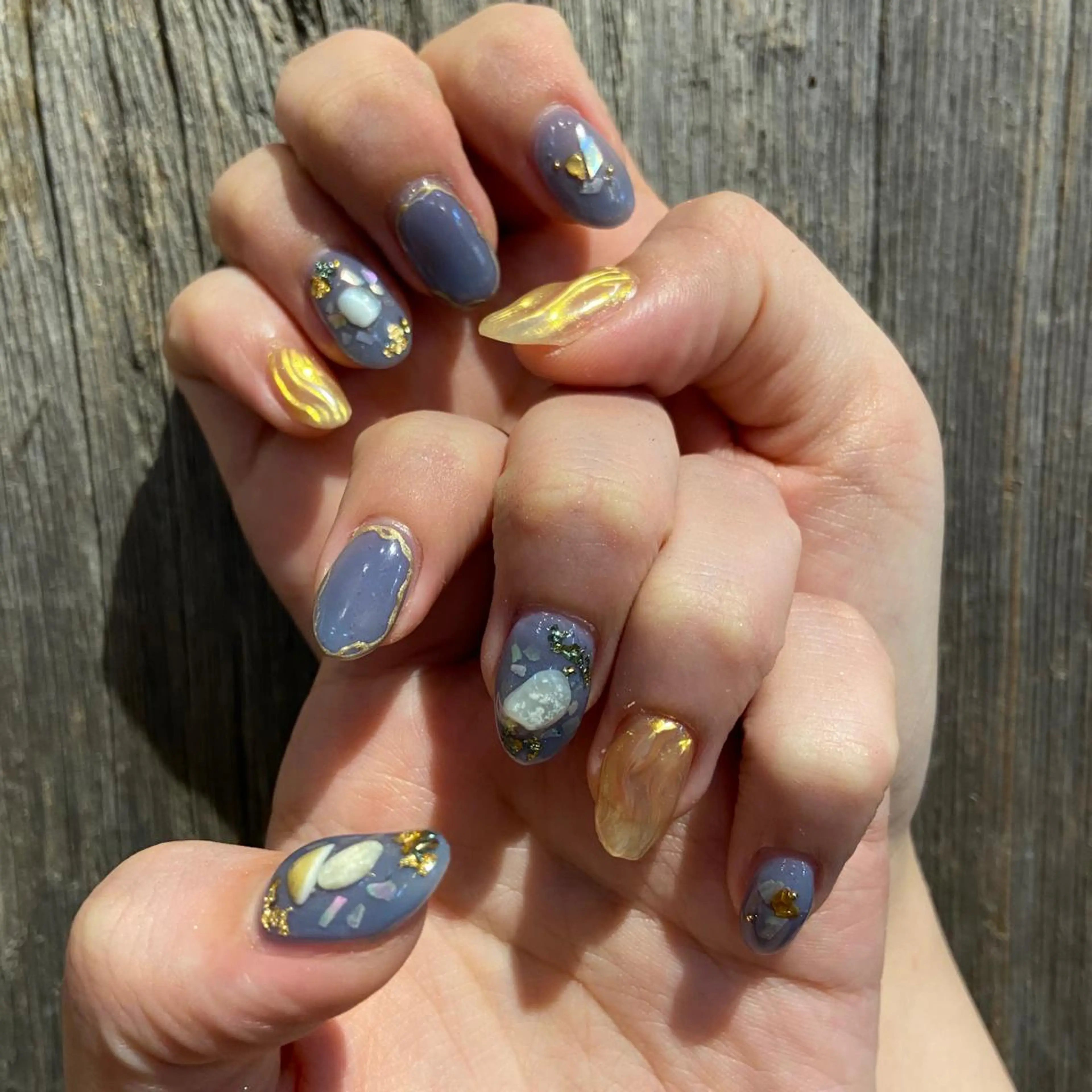 ネイル AOI✩⡱ y2kネイルのネイルデザイン