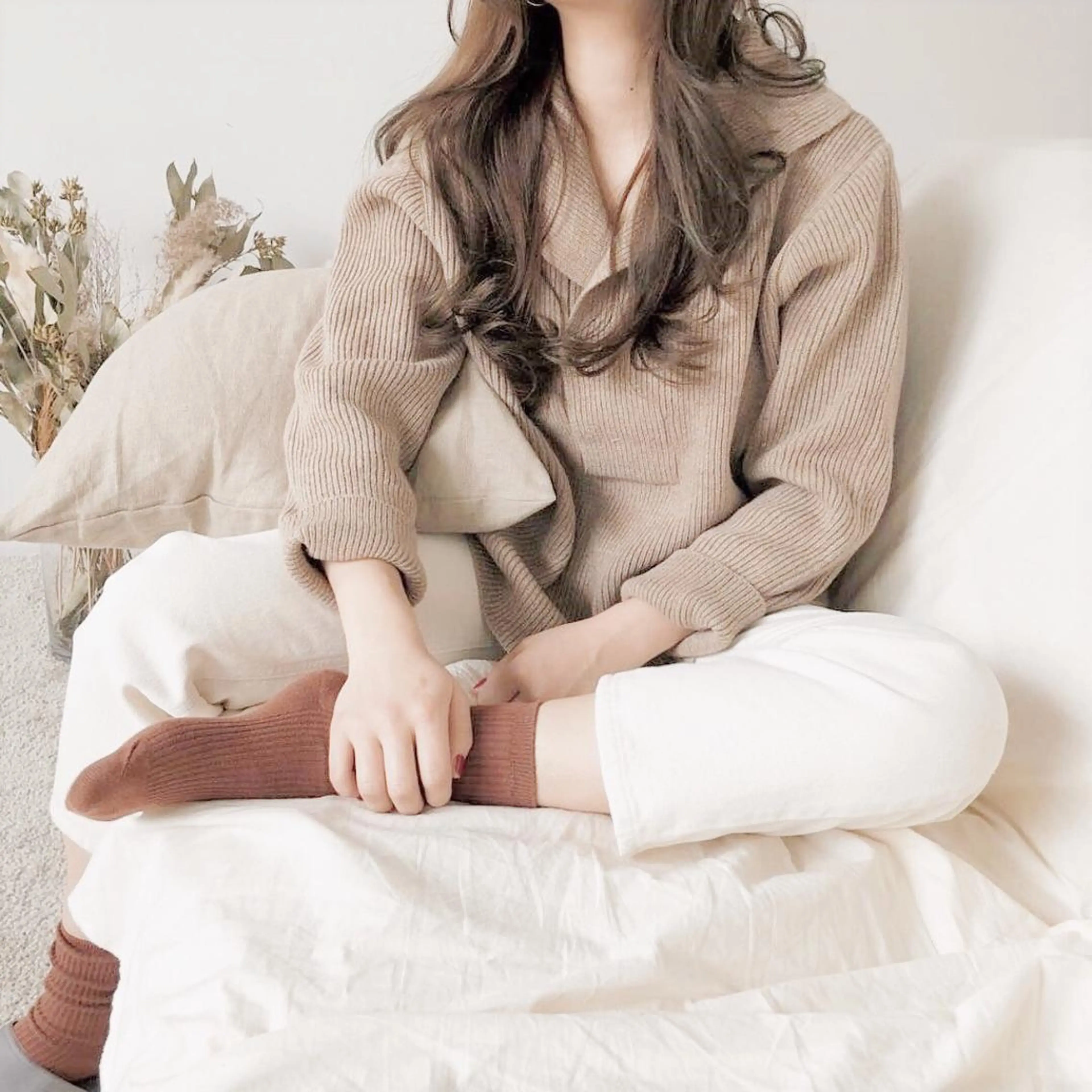 ミディアム カラー モリ タカユキ🌵のヘアスタイル