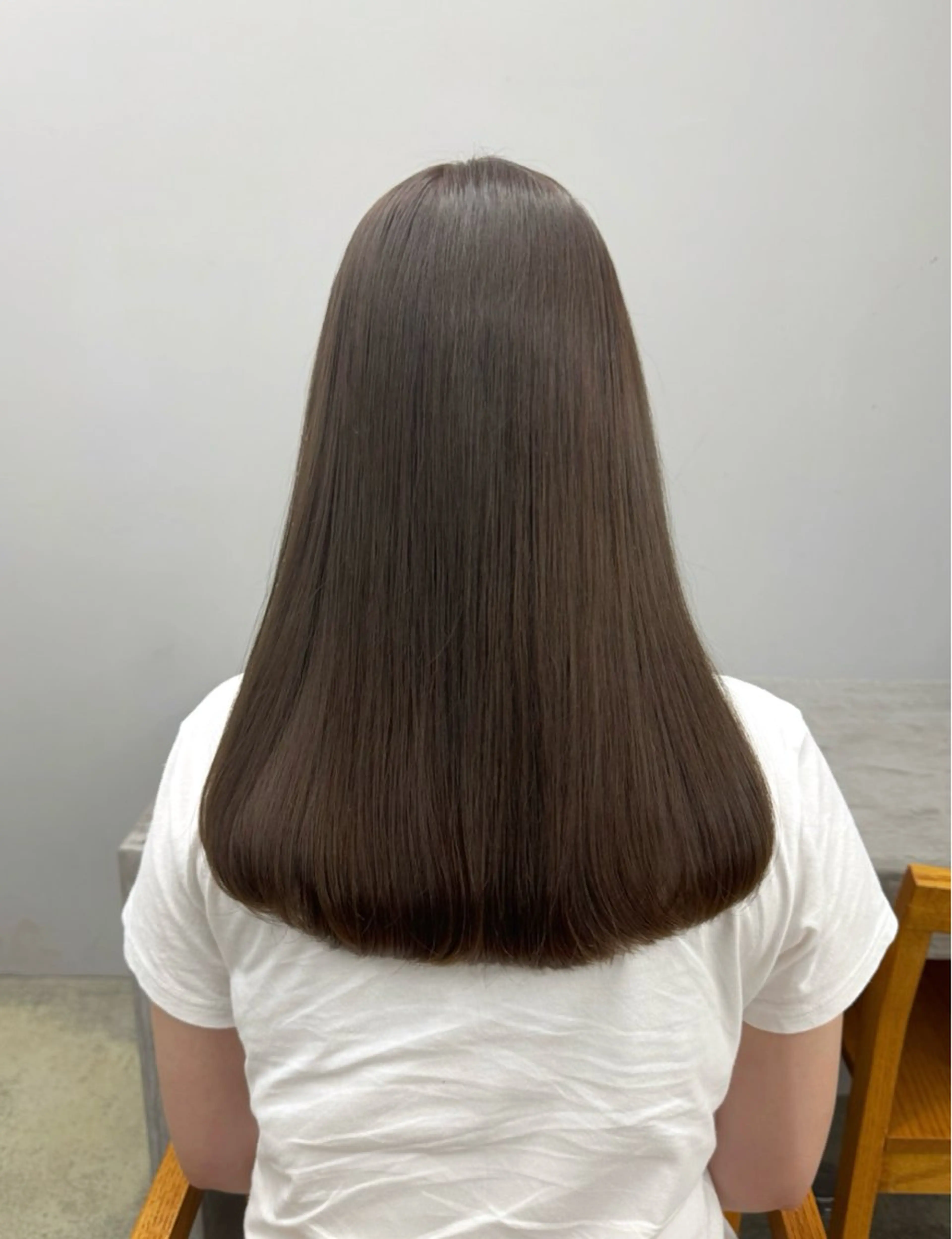 カラー ヘアカラー maina/透明感 ベージュ/ブラウンのヘアスタイル