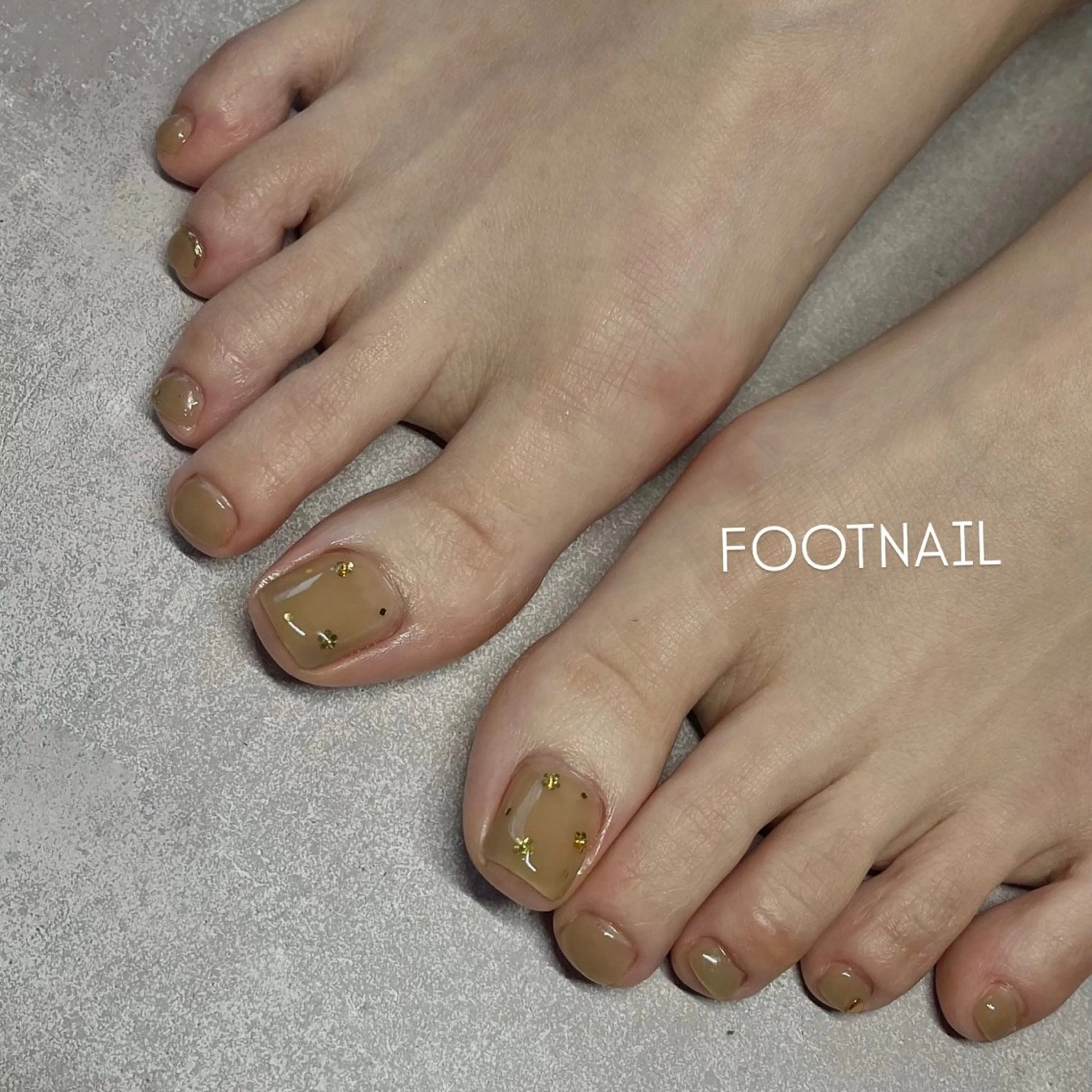 【Foot】ジュニアネイリスト限定｜ワンカラーの写真