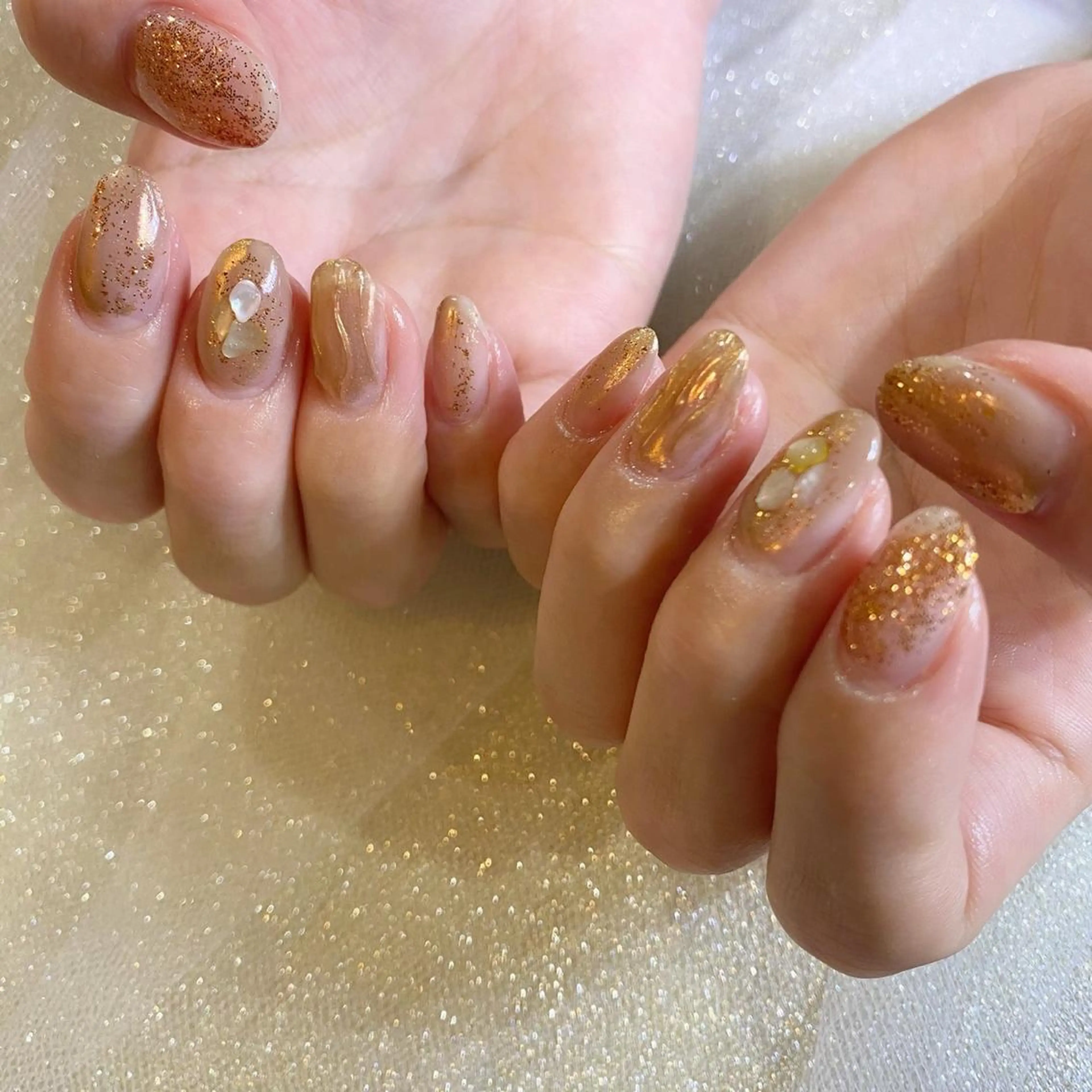 ネイル ミラーネイル nail salon mieux(ミュー)のネイルデザイン