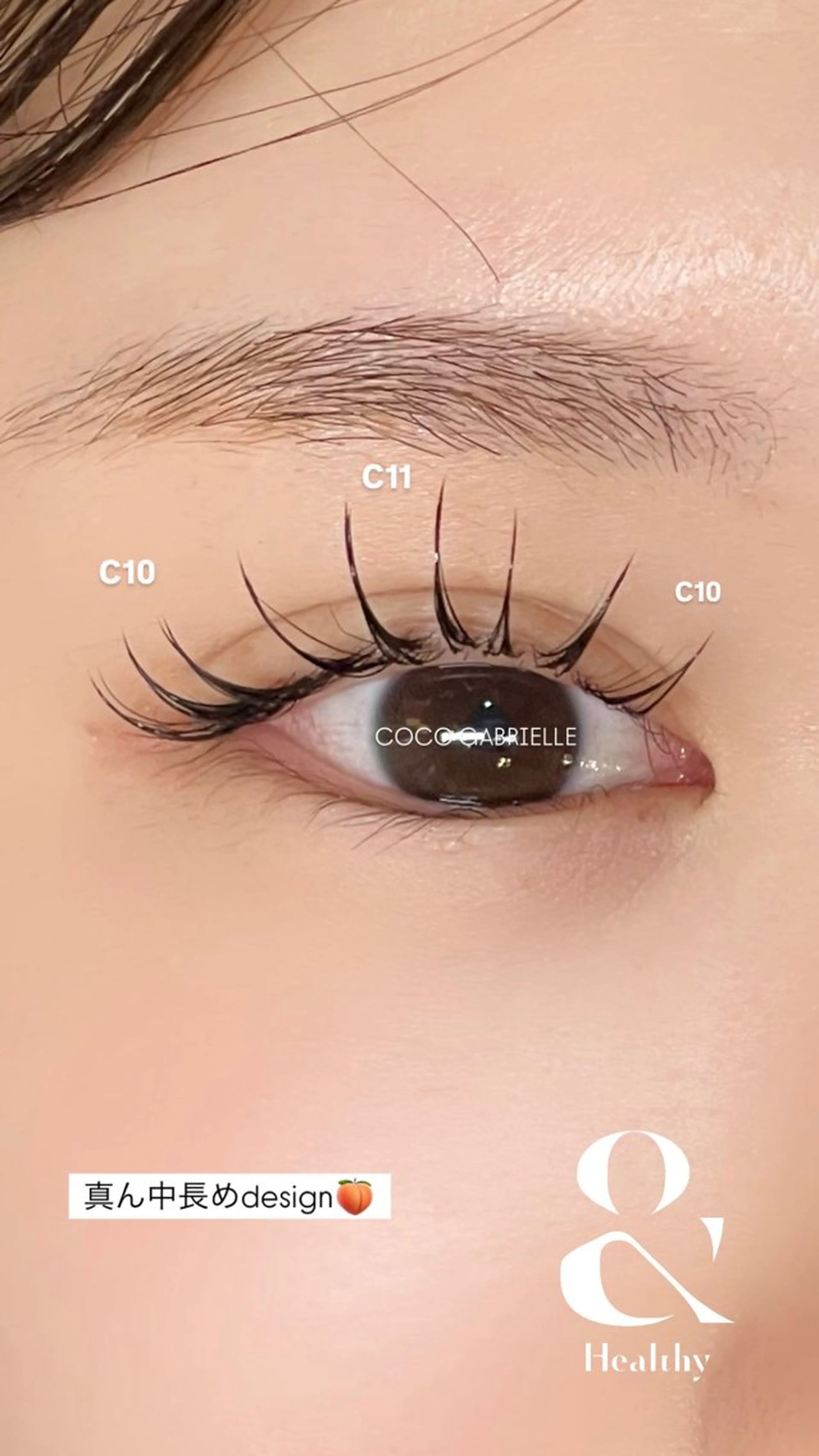 マツエク・マツパ Cカール salon COCO GABRIELLE所属・COCO misuzuのマツエク・マツパデザイン