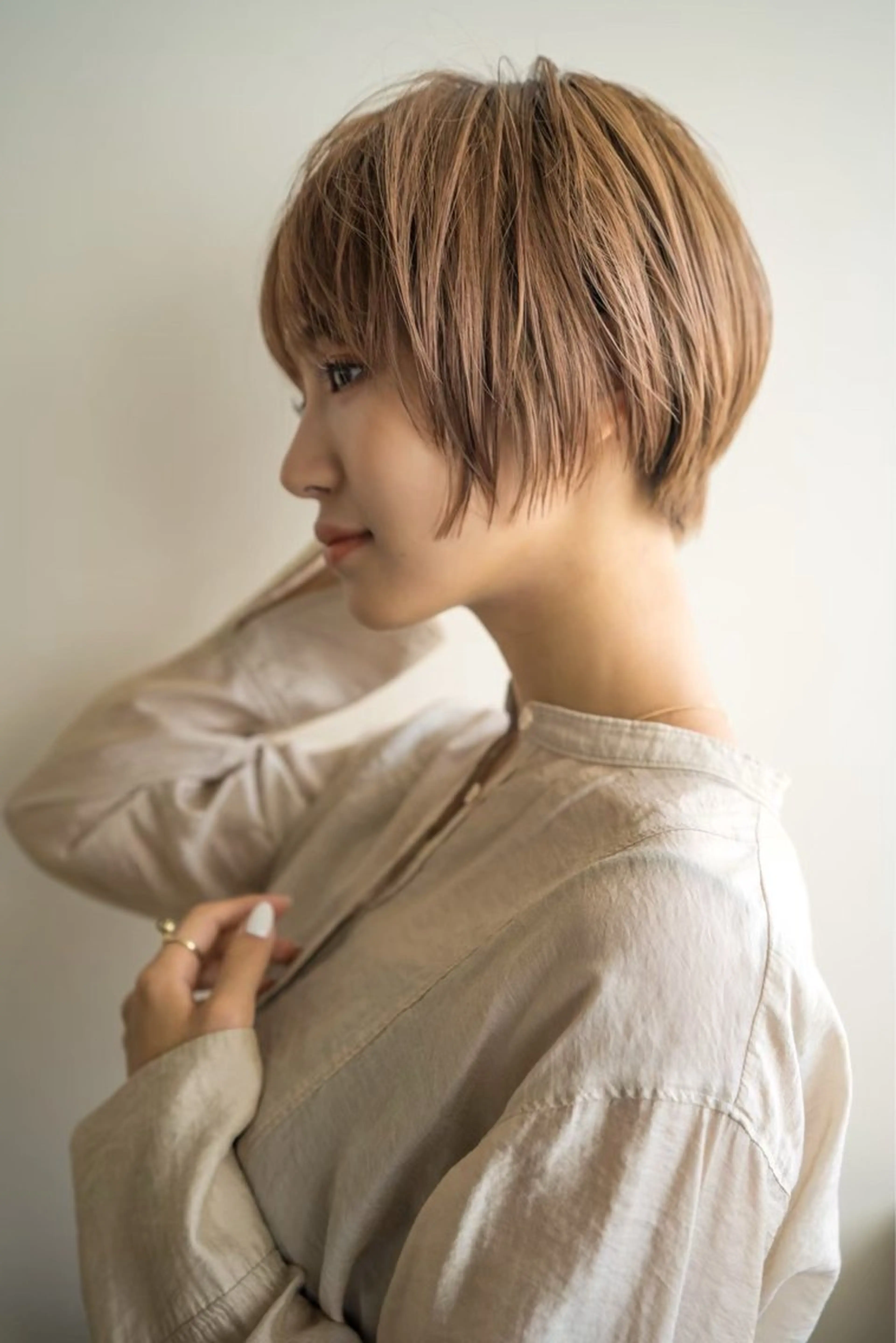 ショート カット ヘアカラー KAZUKI新宿 カット　パーマのヘアスタイル