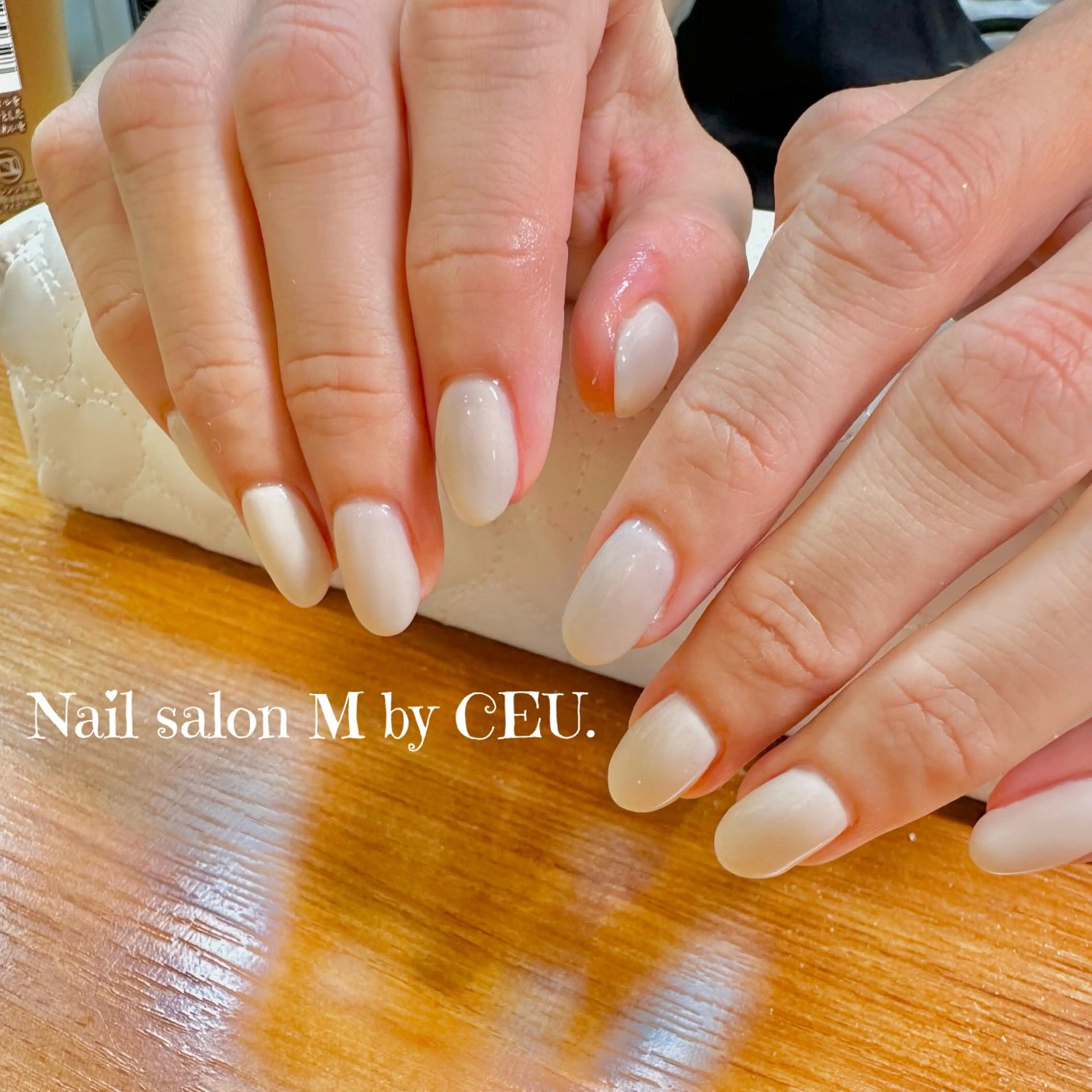 ネイル オフィスネイル ワンカラーネイル シンプルネイル Nail salon M所属・Nail salon M＊本郷台のネイルデザイン