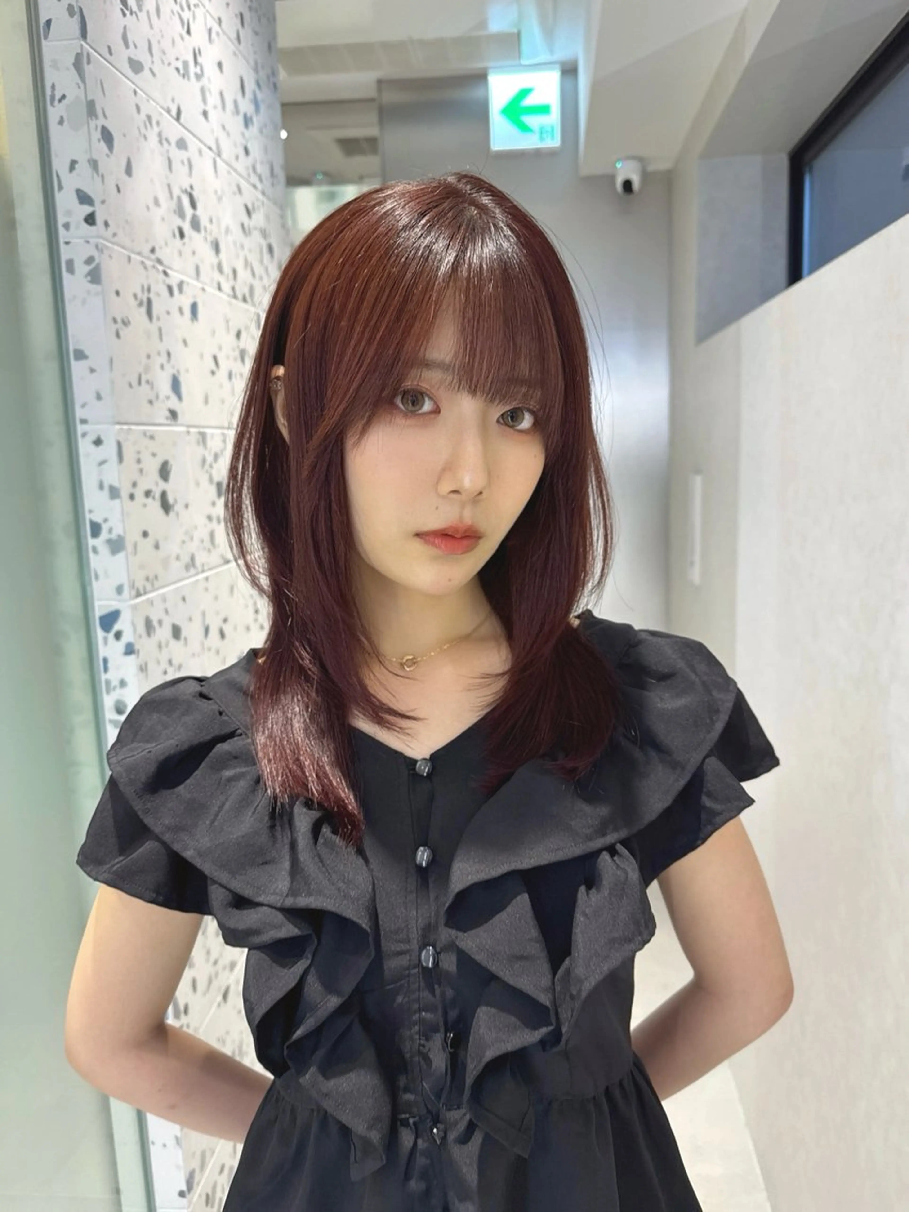 ミディアム カラー ブリーチ ラベンダーカラー ブリーチなしカラー ピンクカラー ピンクラベンダー カット ヘアカラー トリートメント LUMO所属・矢野 晃平のヘアスタイル