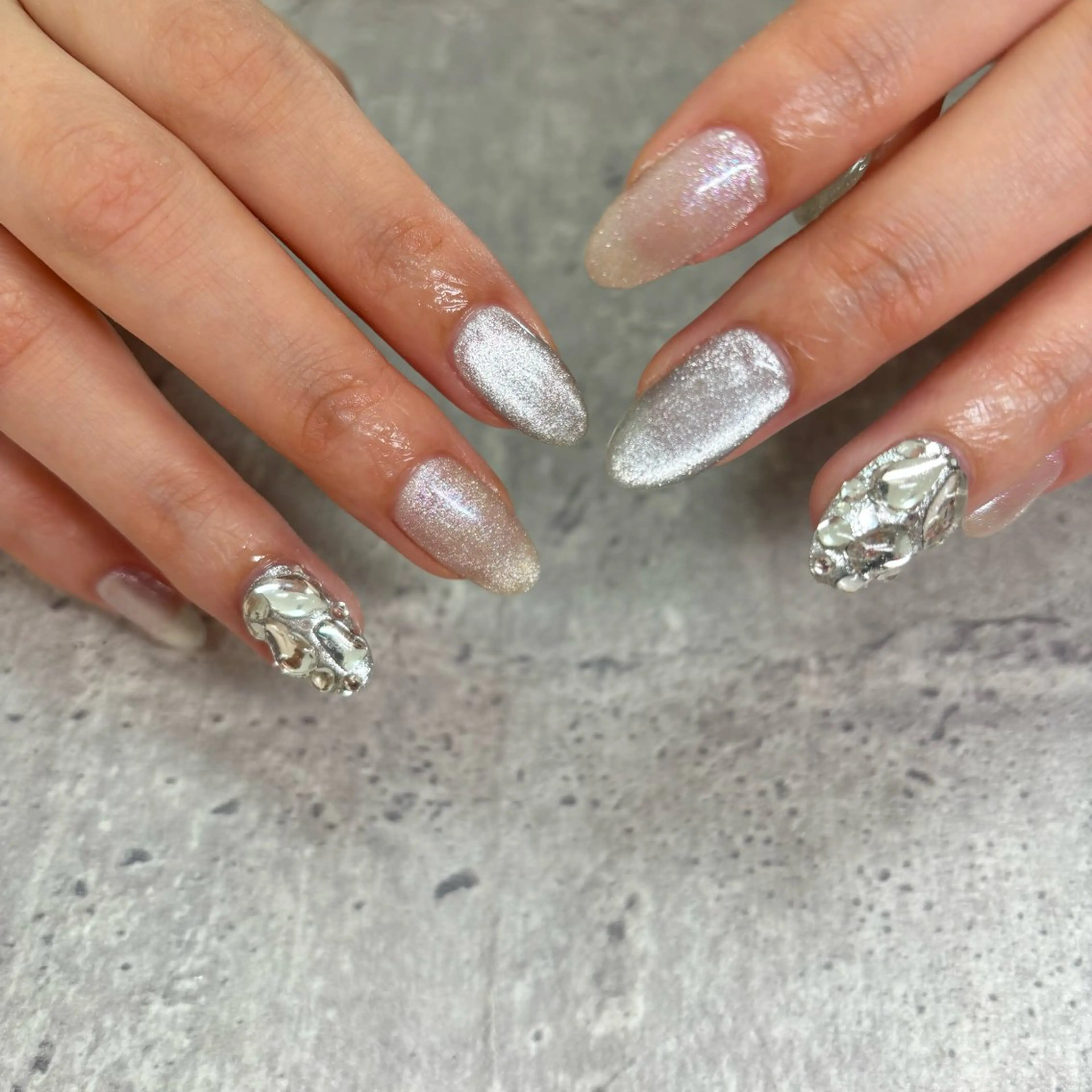 ネイル ハンドネイル RE💟N.NAIL ラテン系お姉さんのネイルデザイン