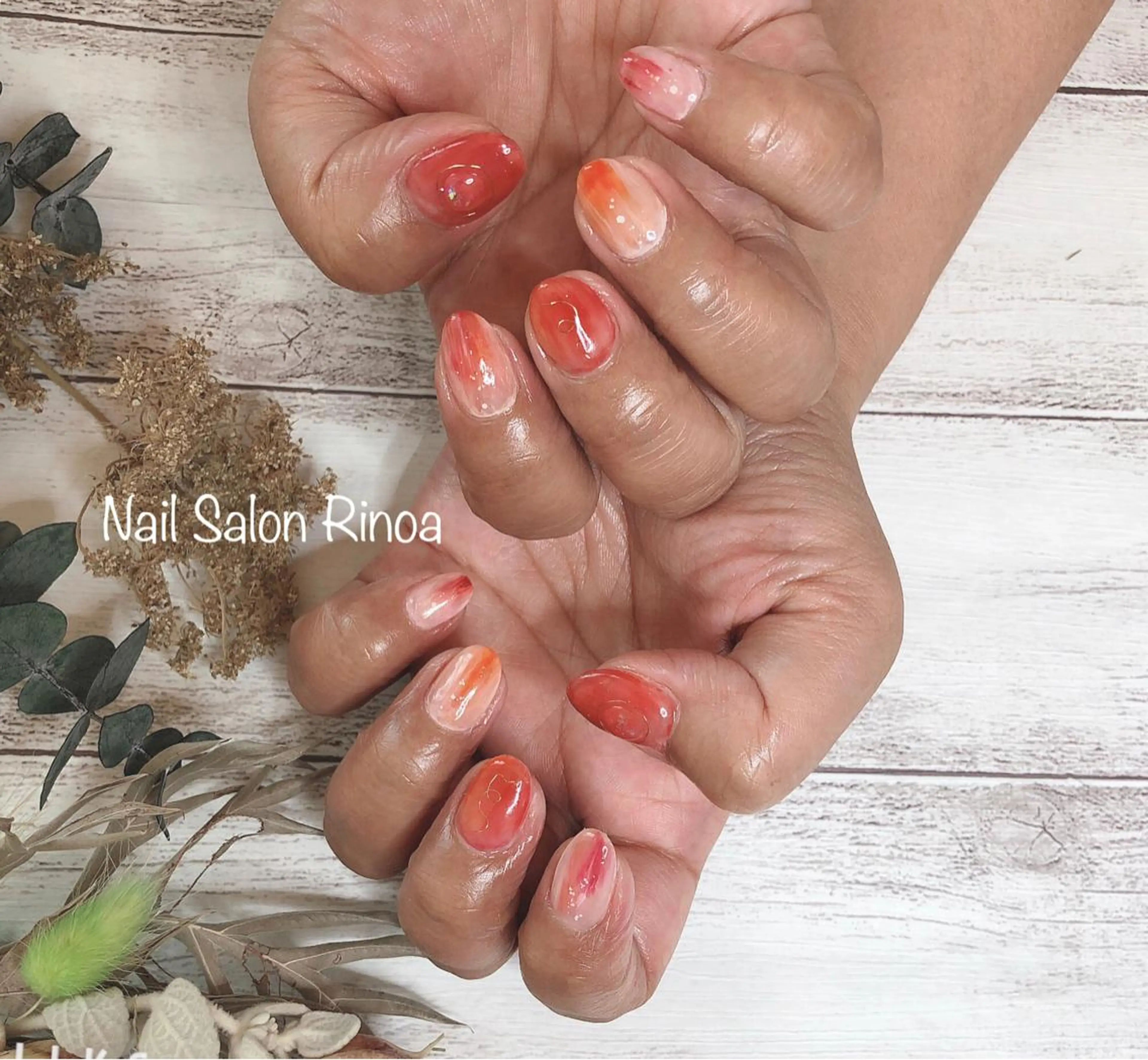 ネイル Nail Salon Rinoaのネイルデザイン