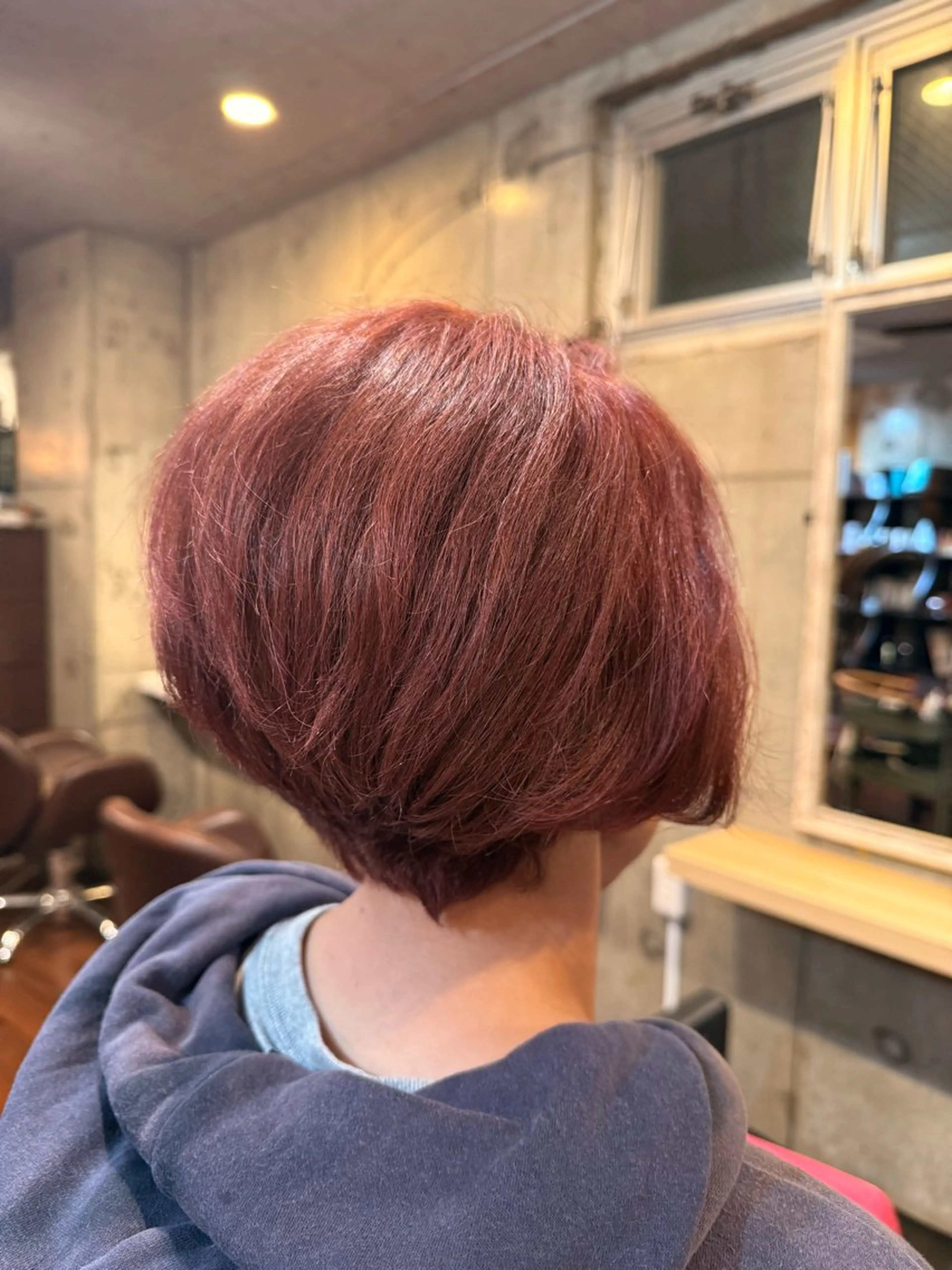 カラー ピンクカラー ヘアカラー 1+unplus所属・高杉 愛のヘアスタイル