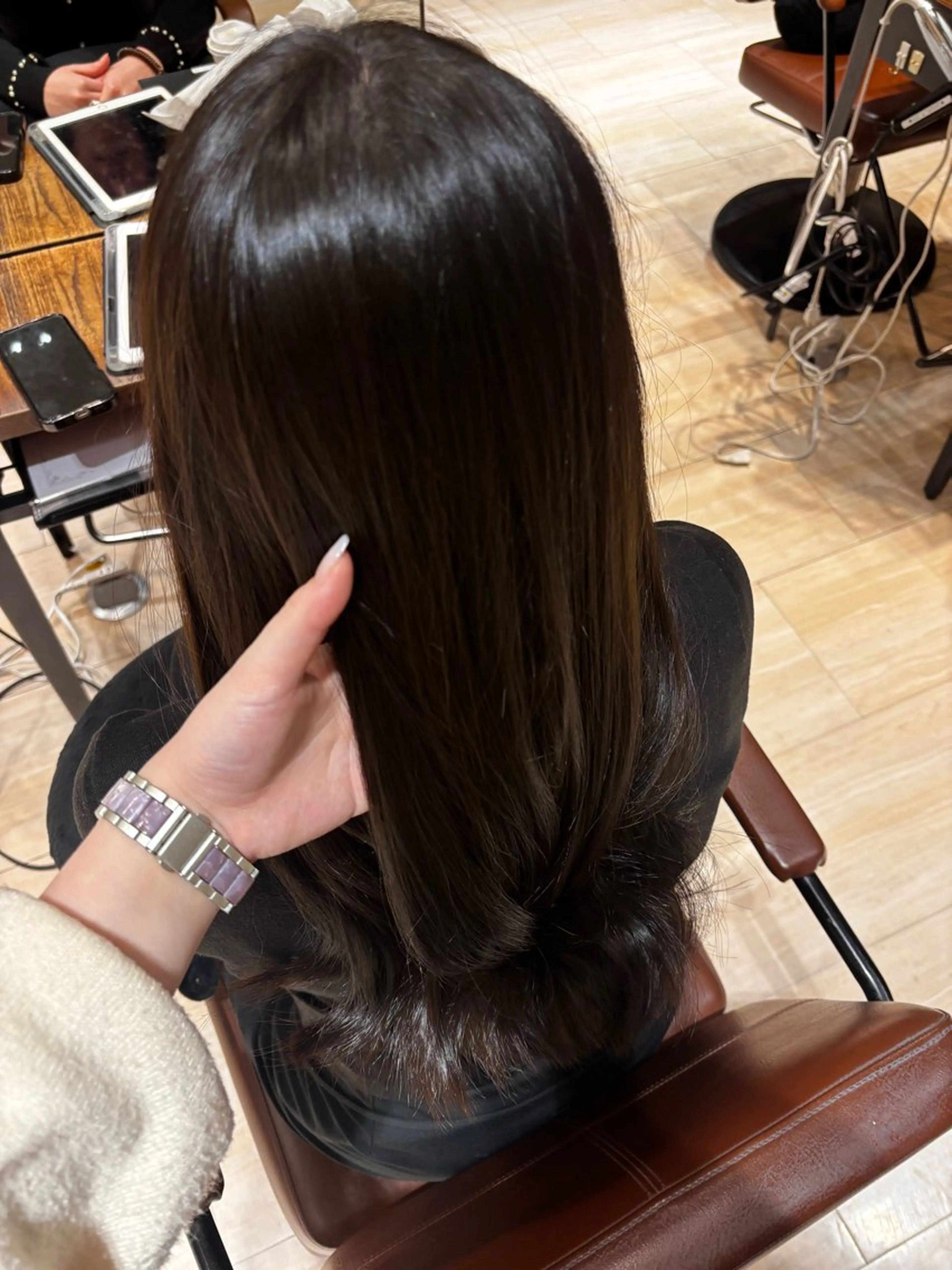 ロング ヘアカラー 🎀韓国ヘア🎀 𝓡𝓲𝓷𝓱𝓪のヘアスタイル