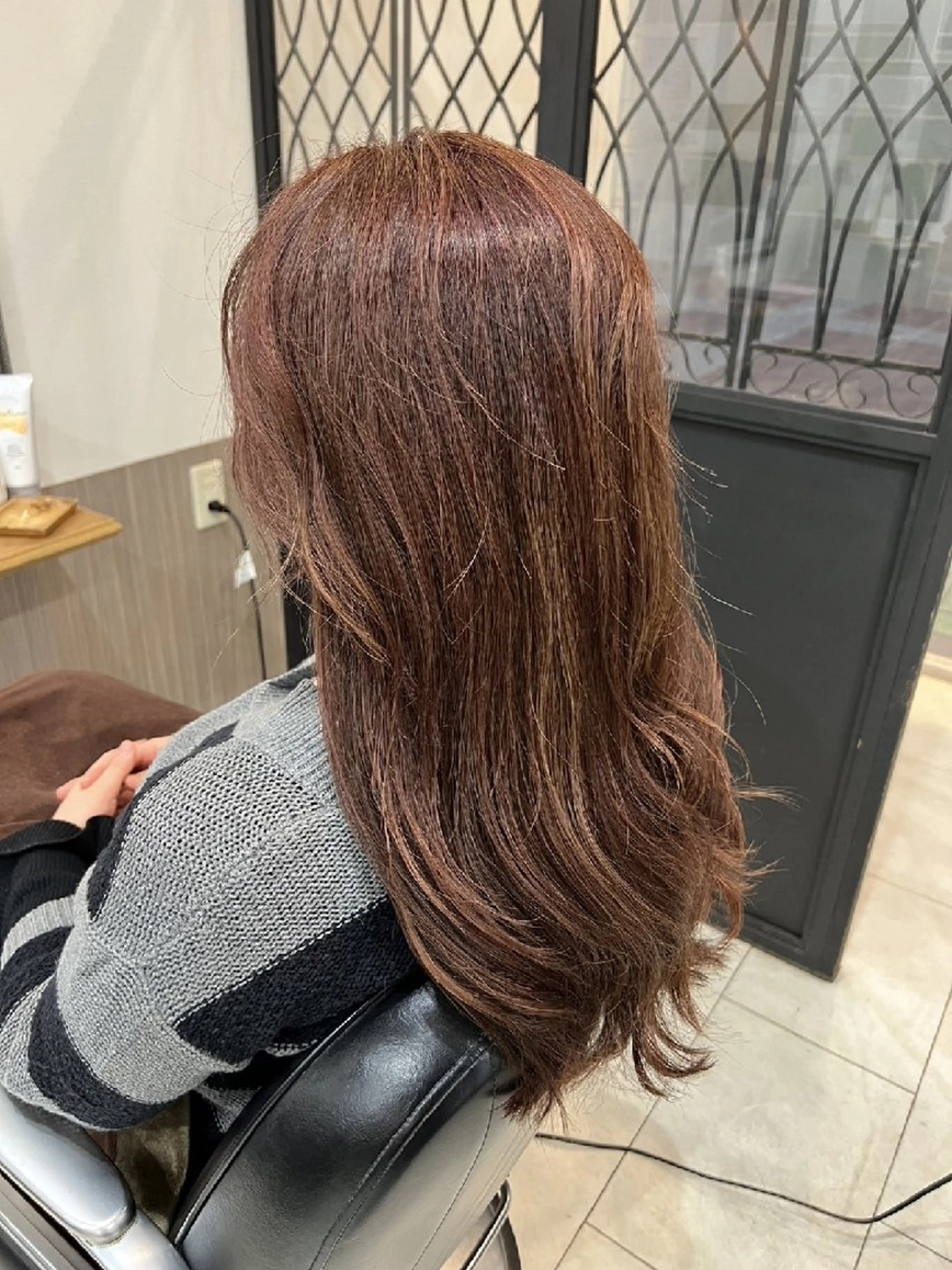 カラー ヘアカラー トリートメント 暖色🍎透明感カラー 🩵小林かりんのヘアスタイル