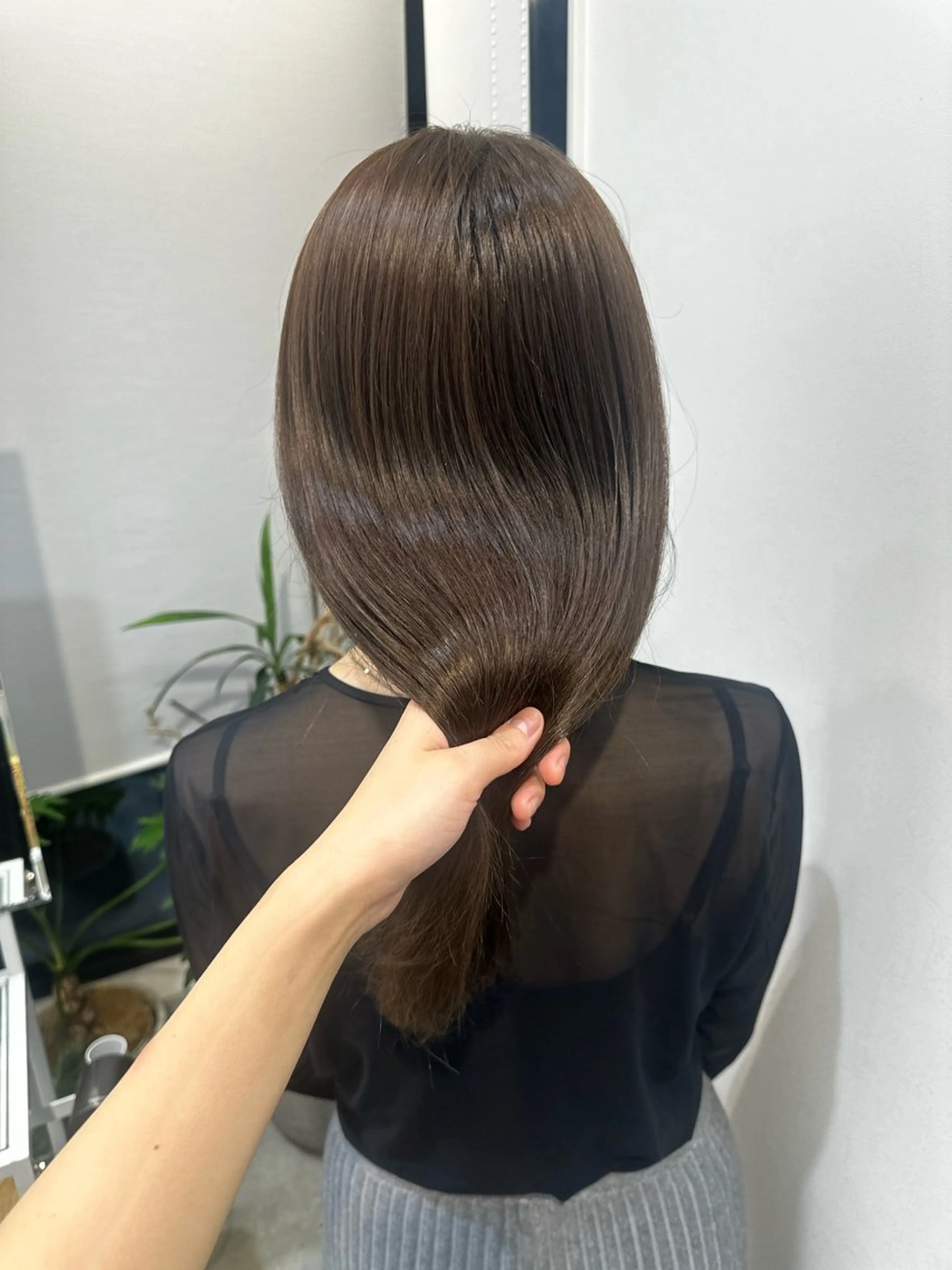 カラー 松尾 怜奈のヘアスタイル
