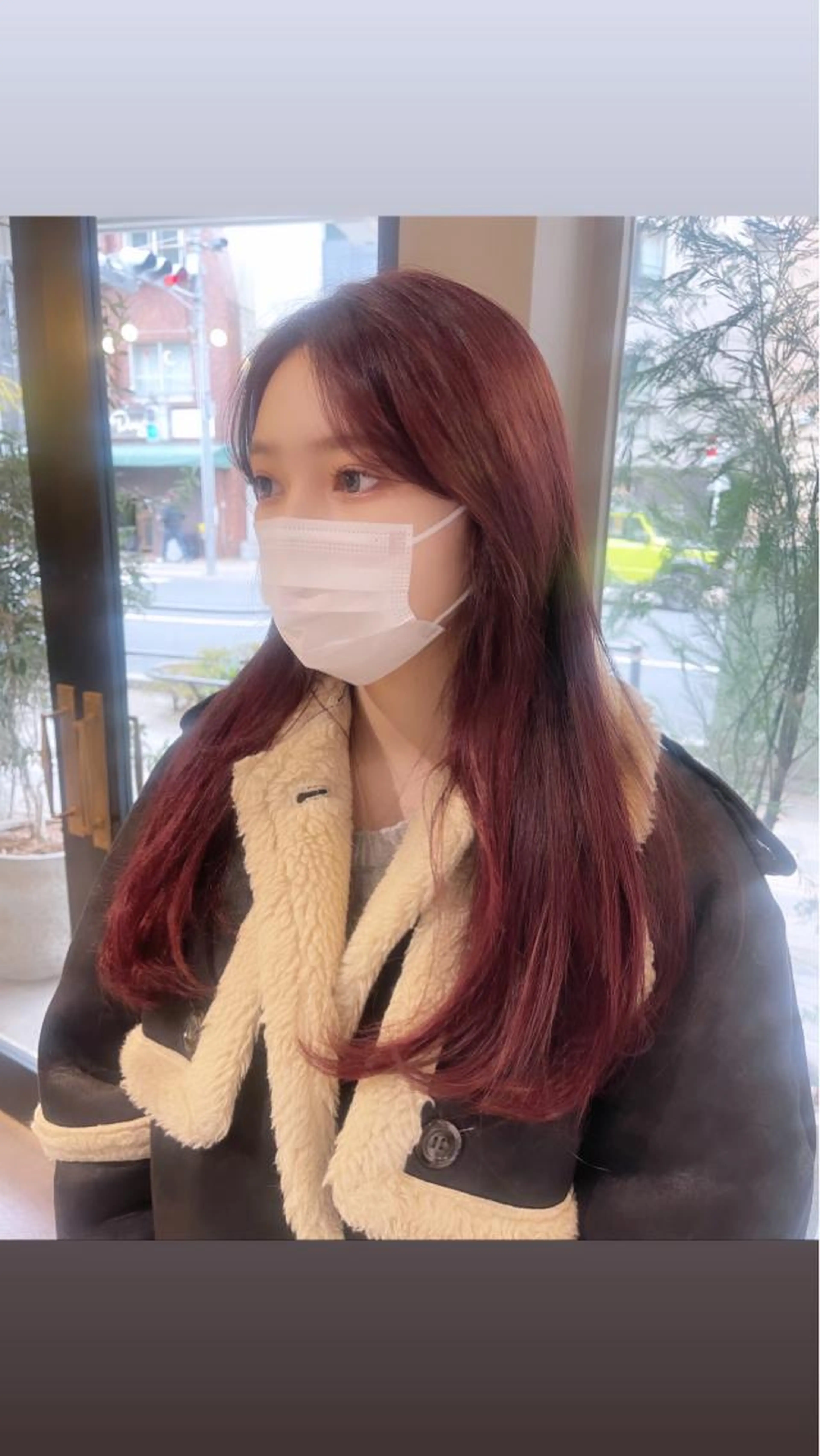 【ワンカラー】ブリーチ無しでできる暖色系カラー ❤︎うるツヤの写真