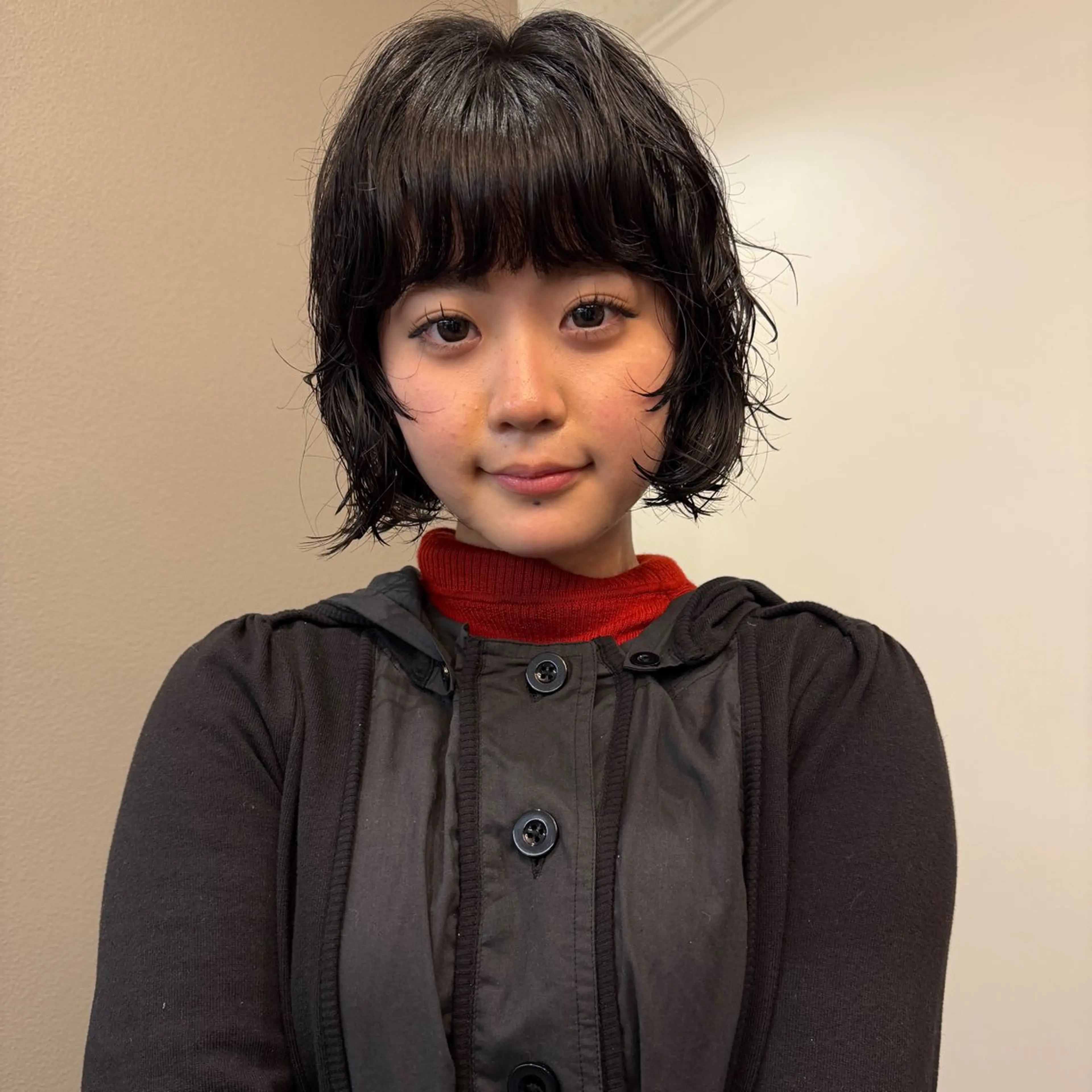 ショート パーマ カット パーマ パーマ/透明感カラー 元町🌱takutoのヘアスタイル