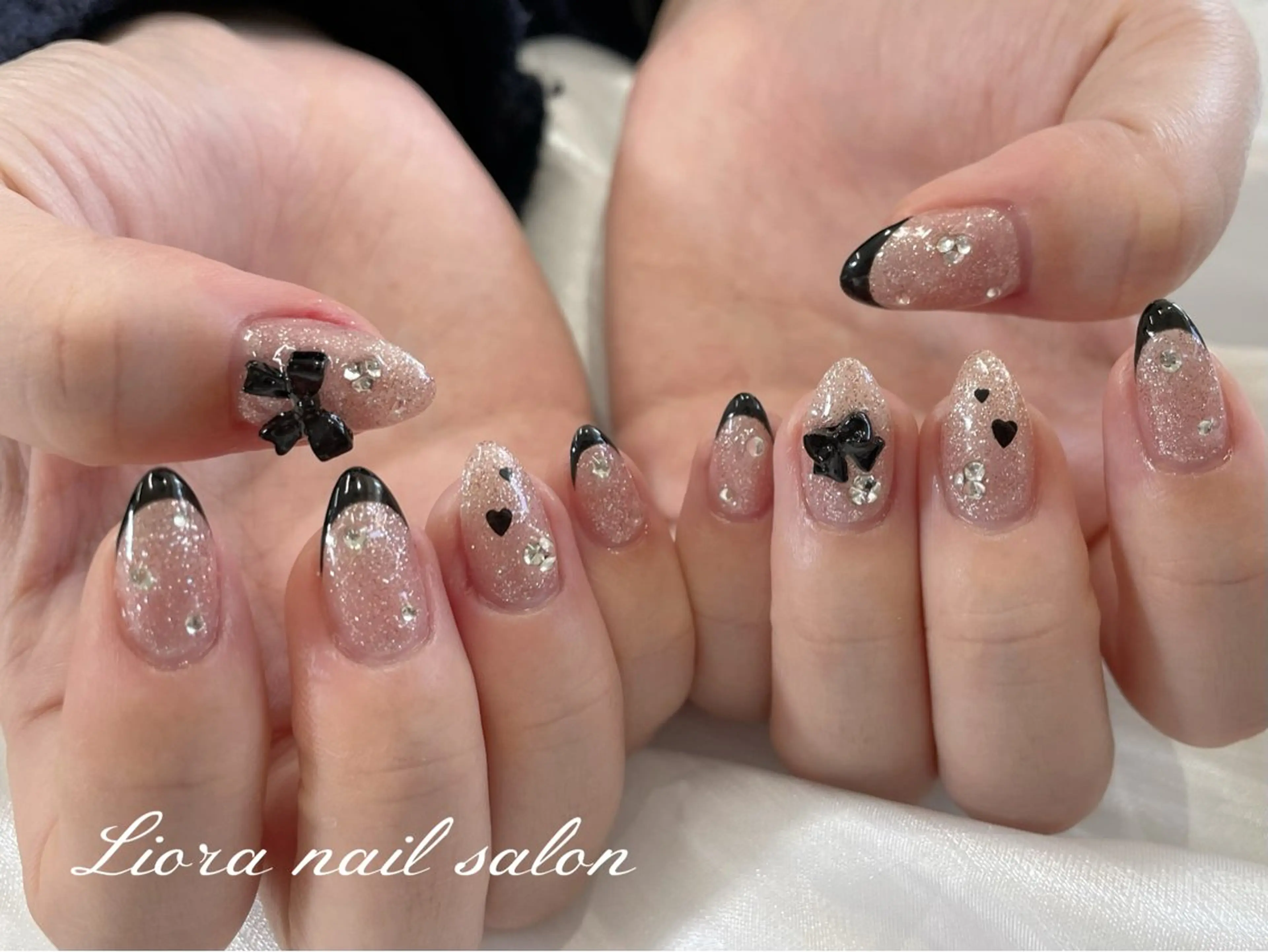 ネイル チークネイル フットネイル フレンチネイル ジェルネイル ガーリー ハンドネイル Liora nail スカルプ専門店のネイルデザイン