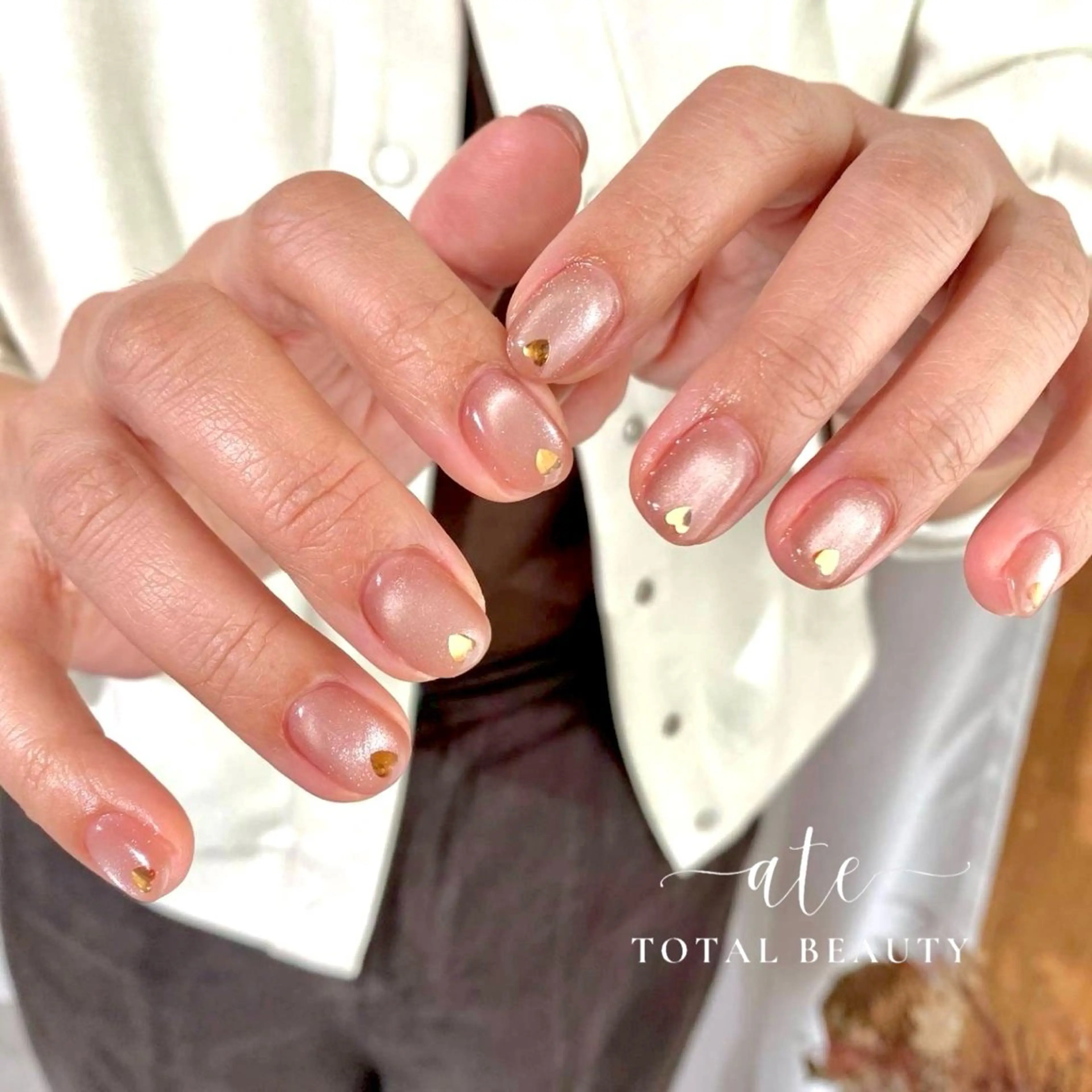 ネイル ハンドネイル Ate total beauty 新都心店所属・ate 新都心店 Arisaのネイルデザイン