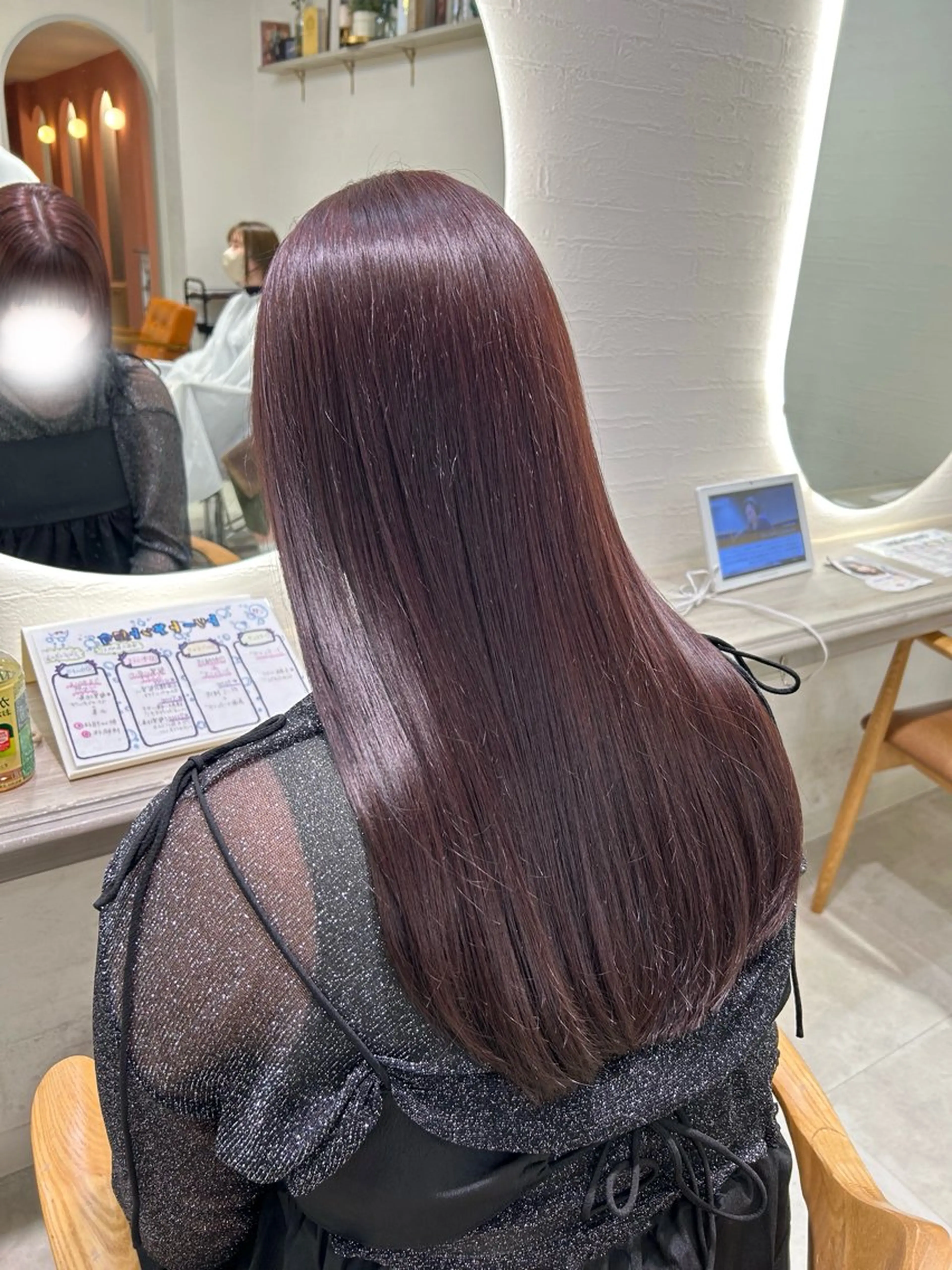 カラー ヘアカラー 内藤 歩香🐈‍⬛🩶のヘアスタイル