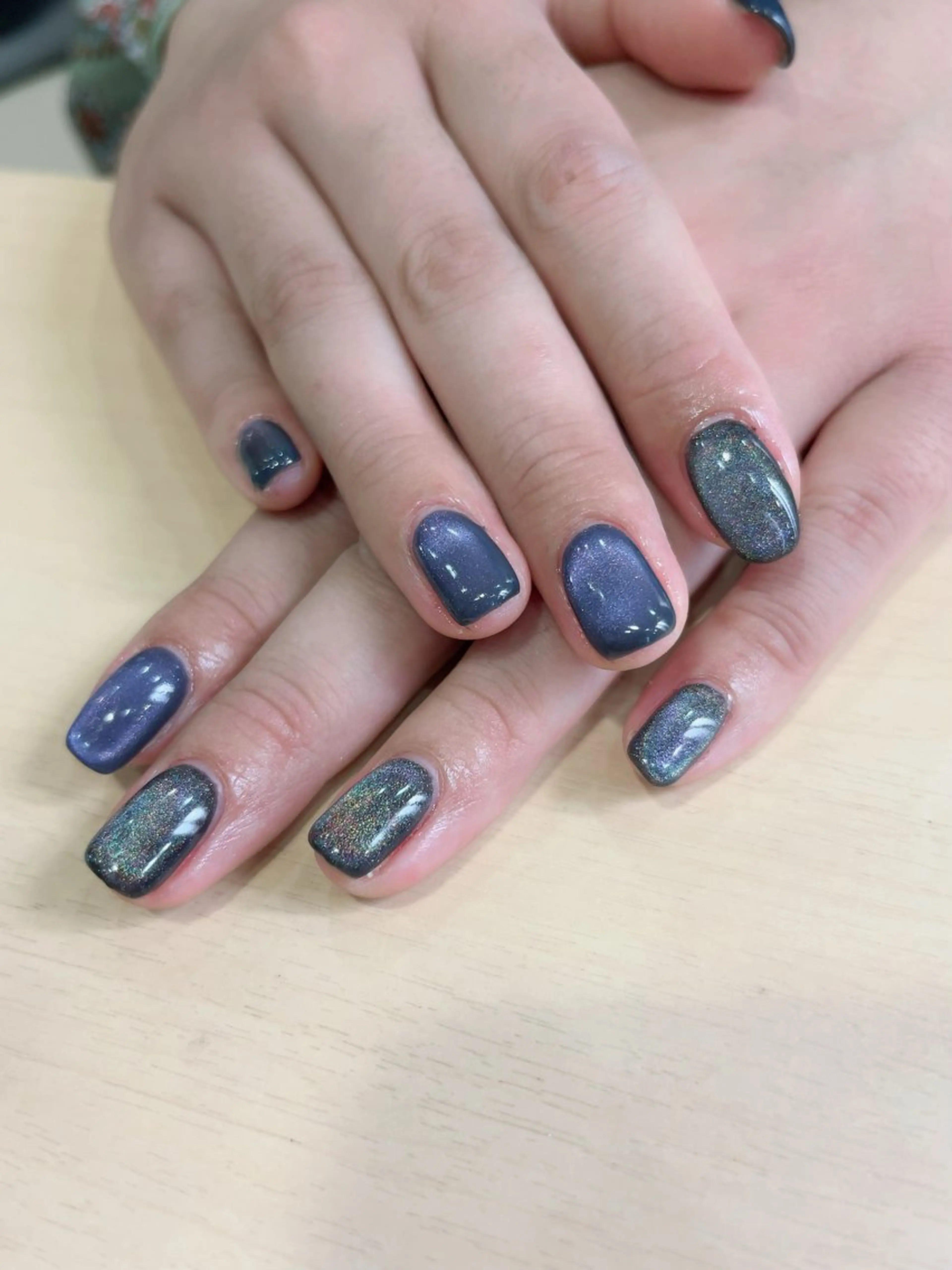 ネイル マグネットネイル ハンドネイル ハンドケア LAZO所属・あおやぎ ゆきこのネイルデザイン