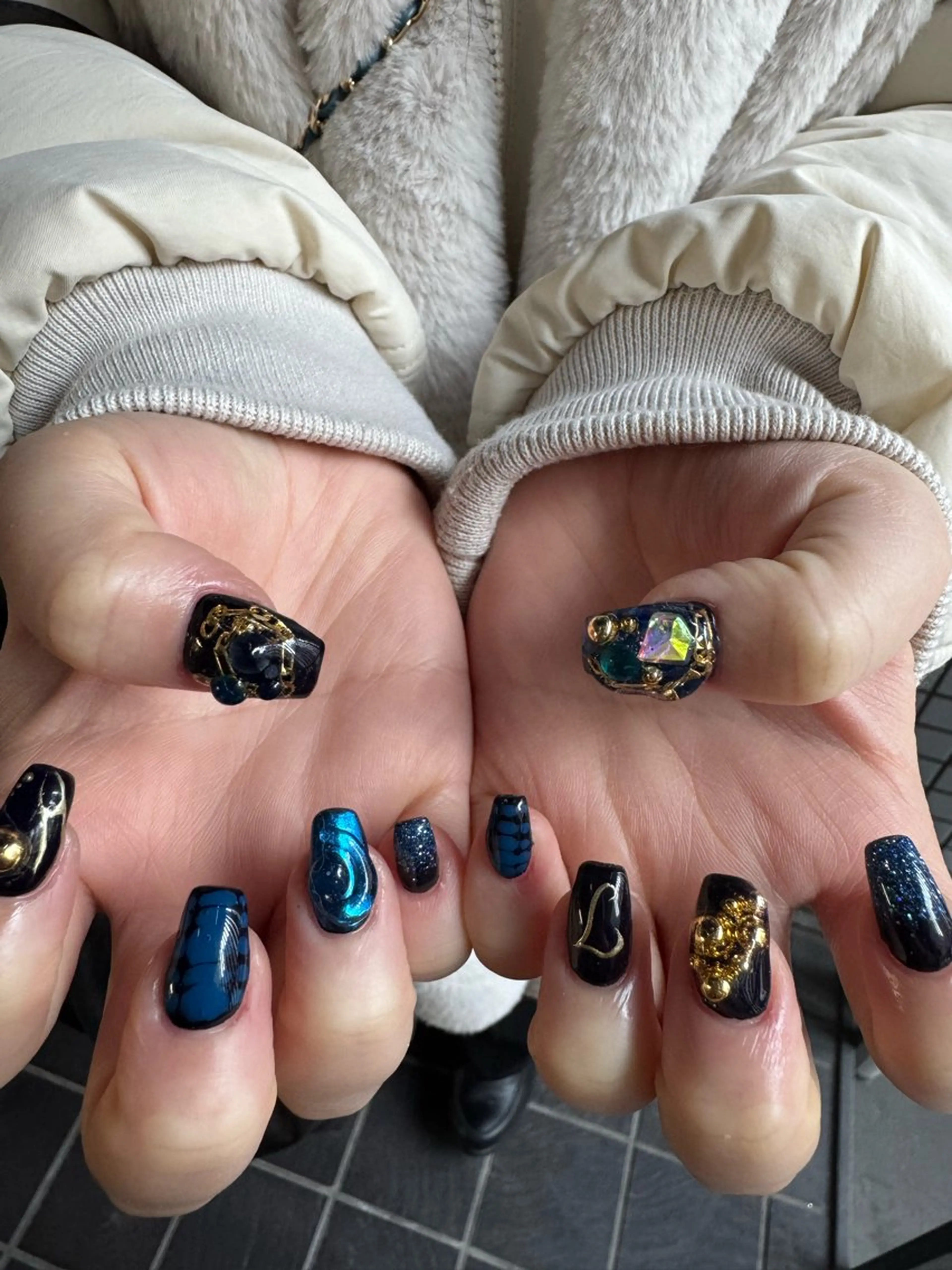 ネイル ゆびノさき茨木店 ニュアンス/アートのネイルデザイン