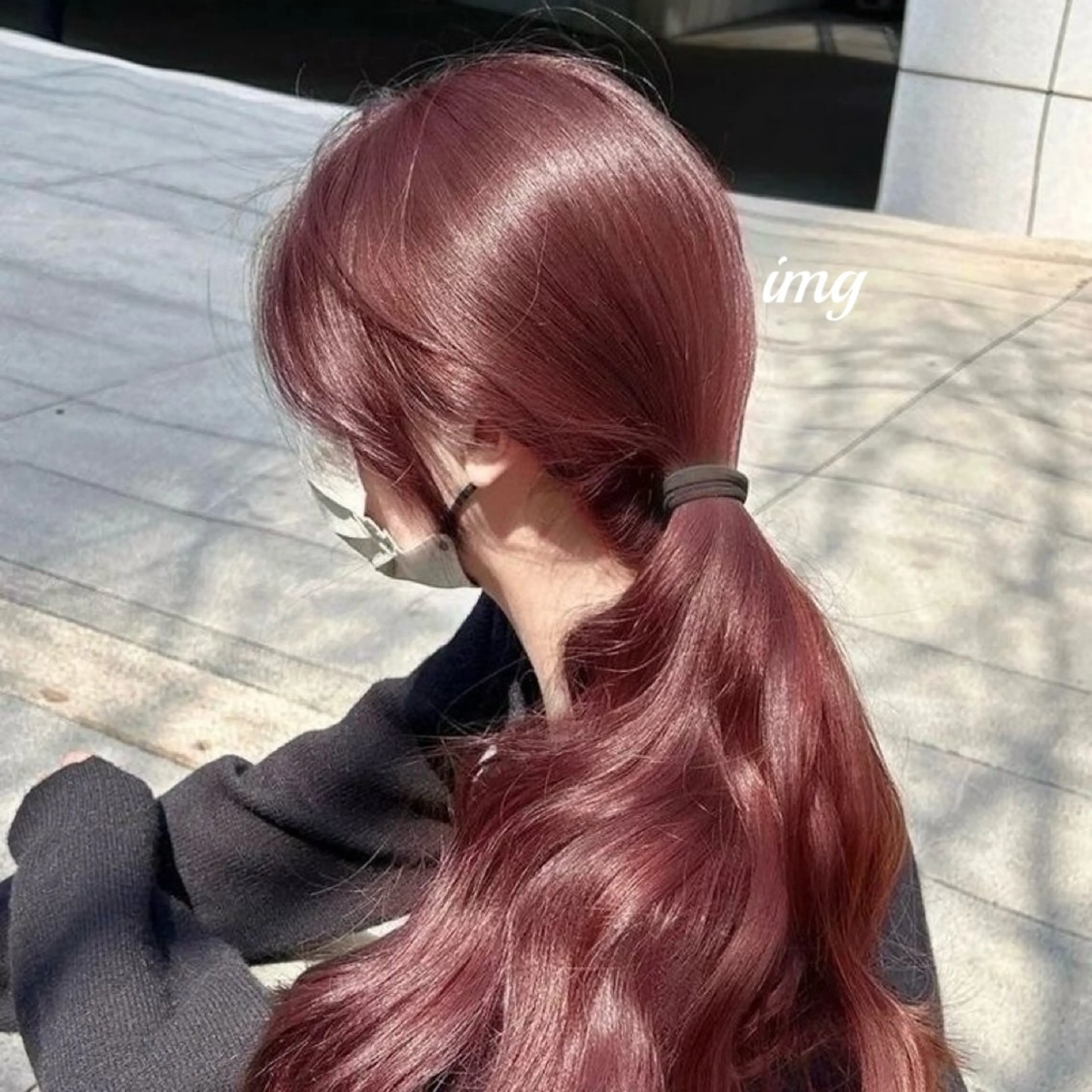 ロング カラー 透明感カラー ラベンダーカラー ピンクカラー 韓国風ヘア カット ヘアカラー トリートメント suzuna/暖色/ ヘッドスパ/ヘアケアのヘアスタイル